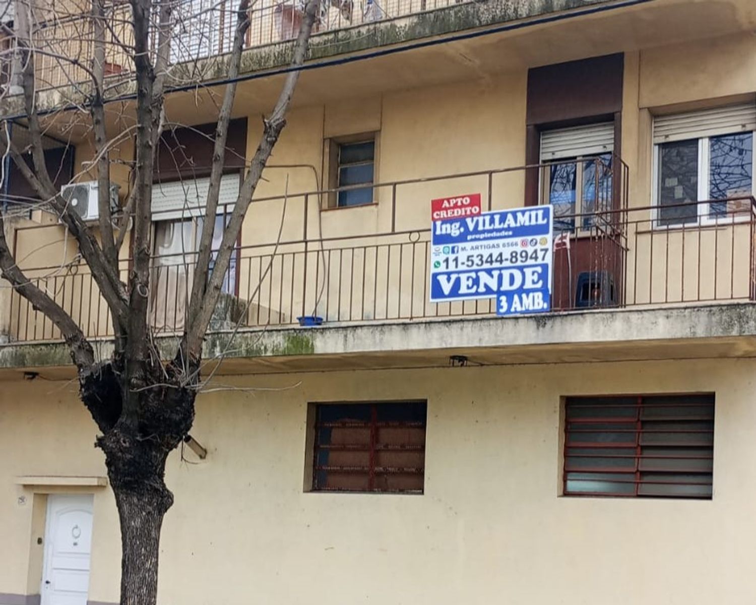 # MIRA ESTO # APTO CREDITO # 3 AMB DPTO # CON BALCON # TERRAZA C/ LAVADERO