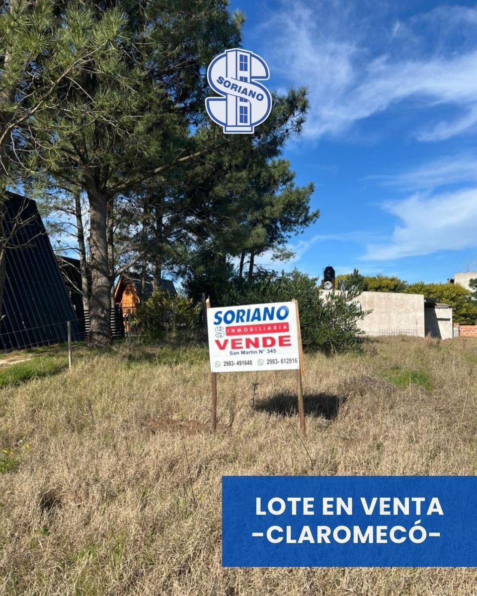 Terreno en venta- Claromecó, Costa Atlántica, prov. de Buenos Aires
