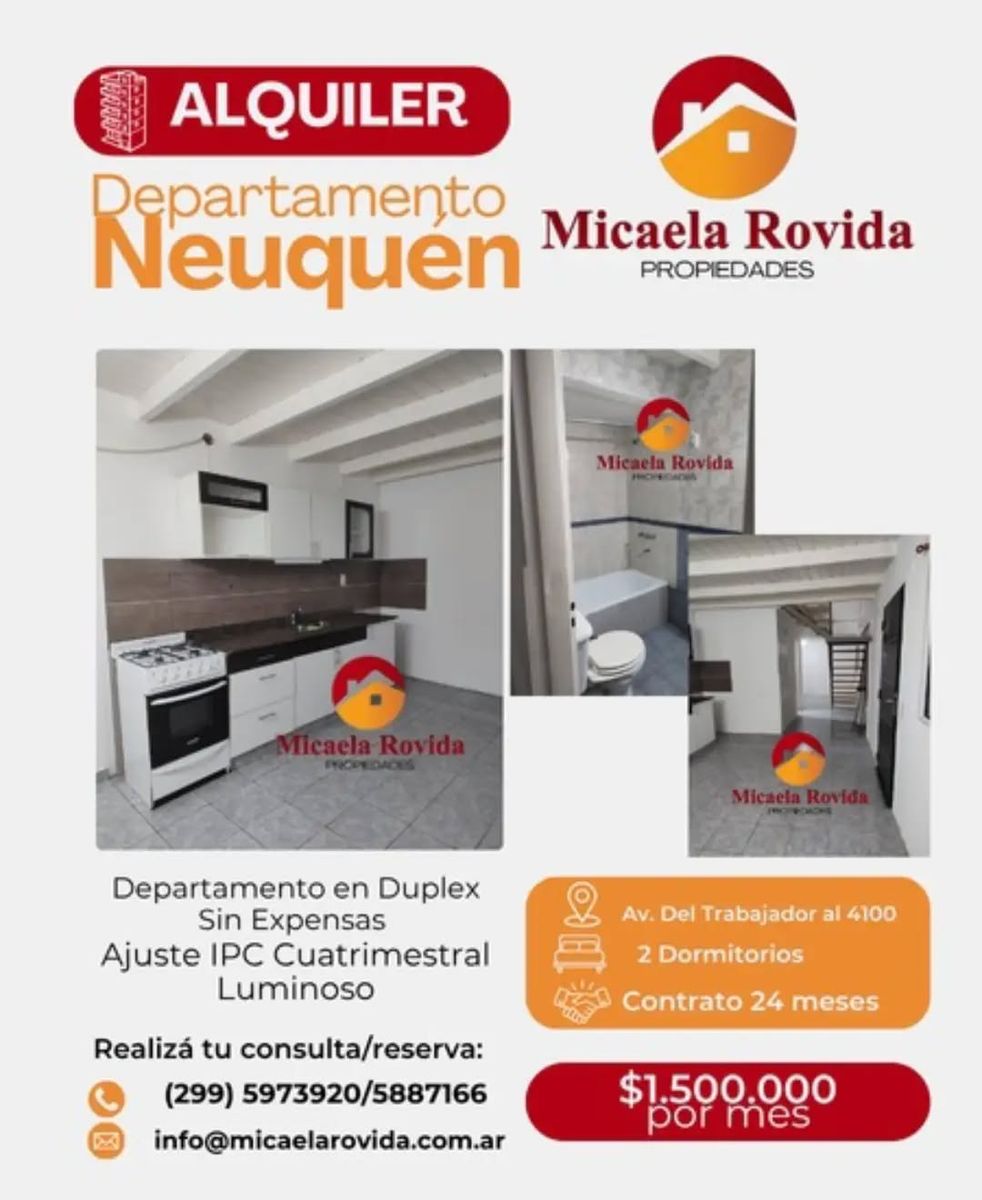Departamento tipo Dúplex en Dos Plantas