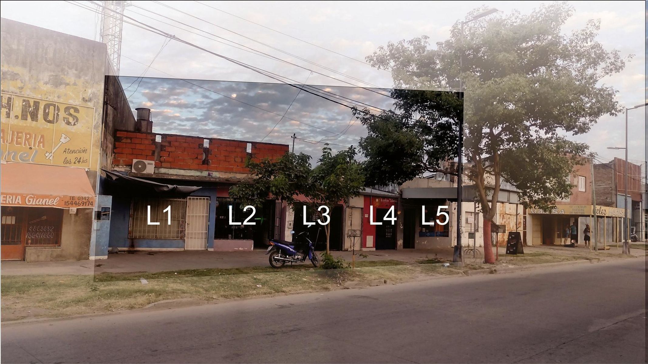 5 LOCALES COMERCIALES Y 2 DEPARTAMENTOS SOBRE AVENIDA BLAS PARERA