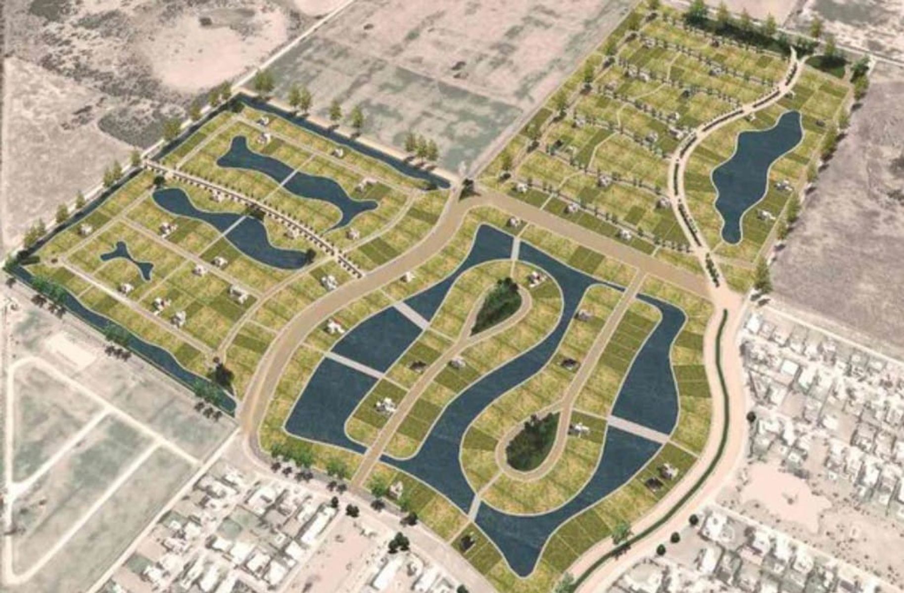 TERRENO EN NUEVOS AIRES BARRIIO 4 CON FONDO A LA LAGUNA