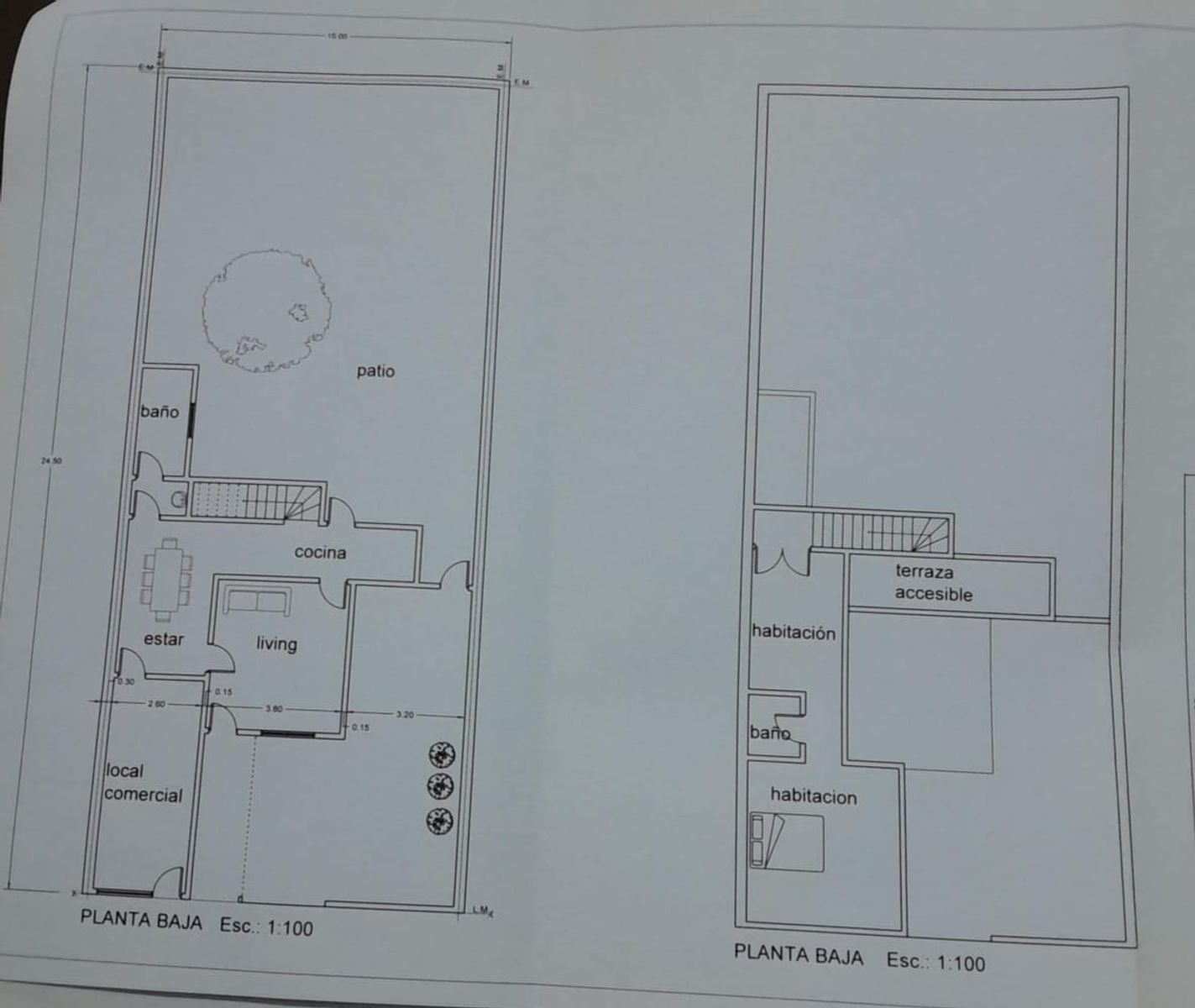Planos de la propiedad
