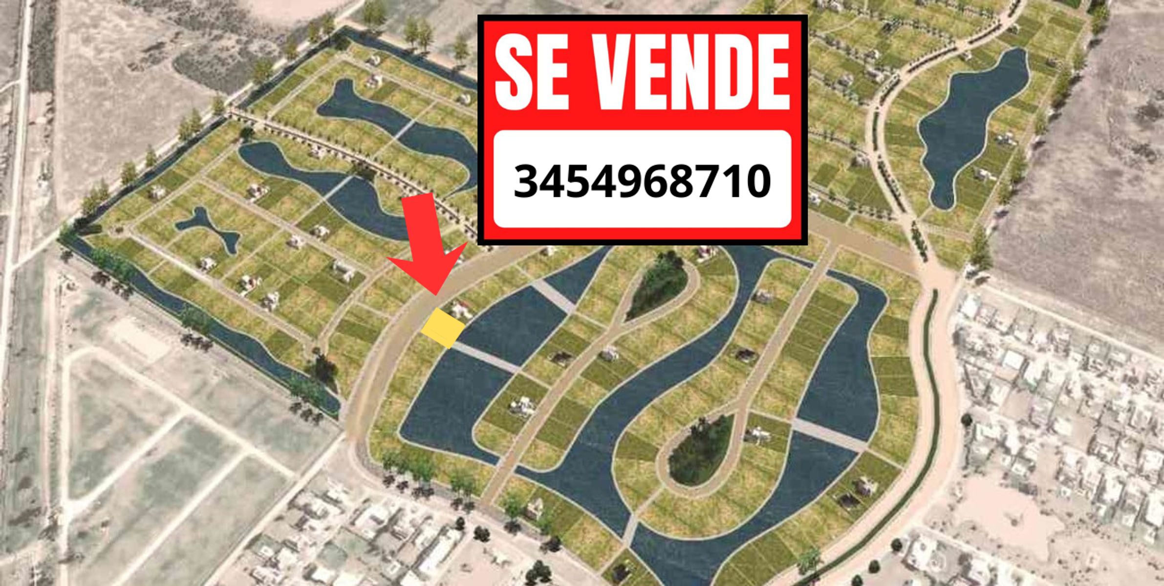 Venta Lote Nuevos Aires - Barrio 4 - Manzana 1 - Lote 9