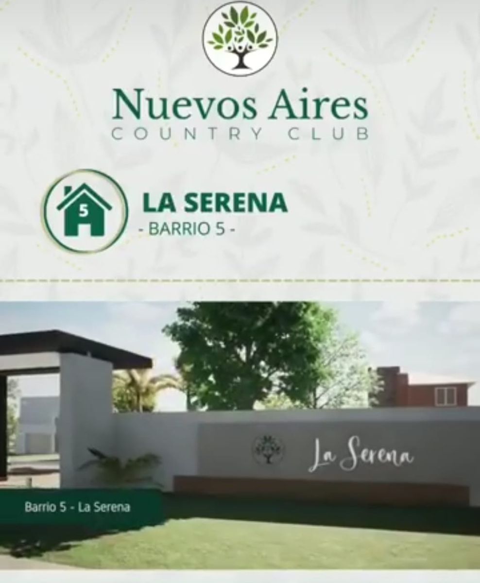 Terreno de 861 m² en Venta en Nuevos Aires Country Club