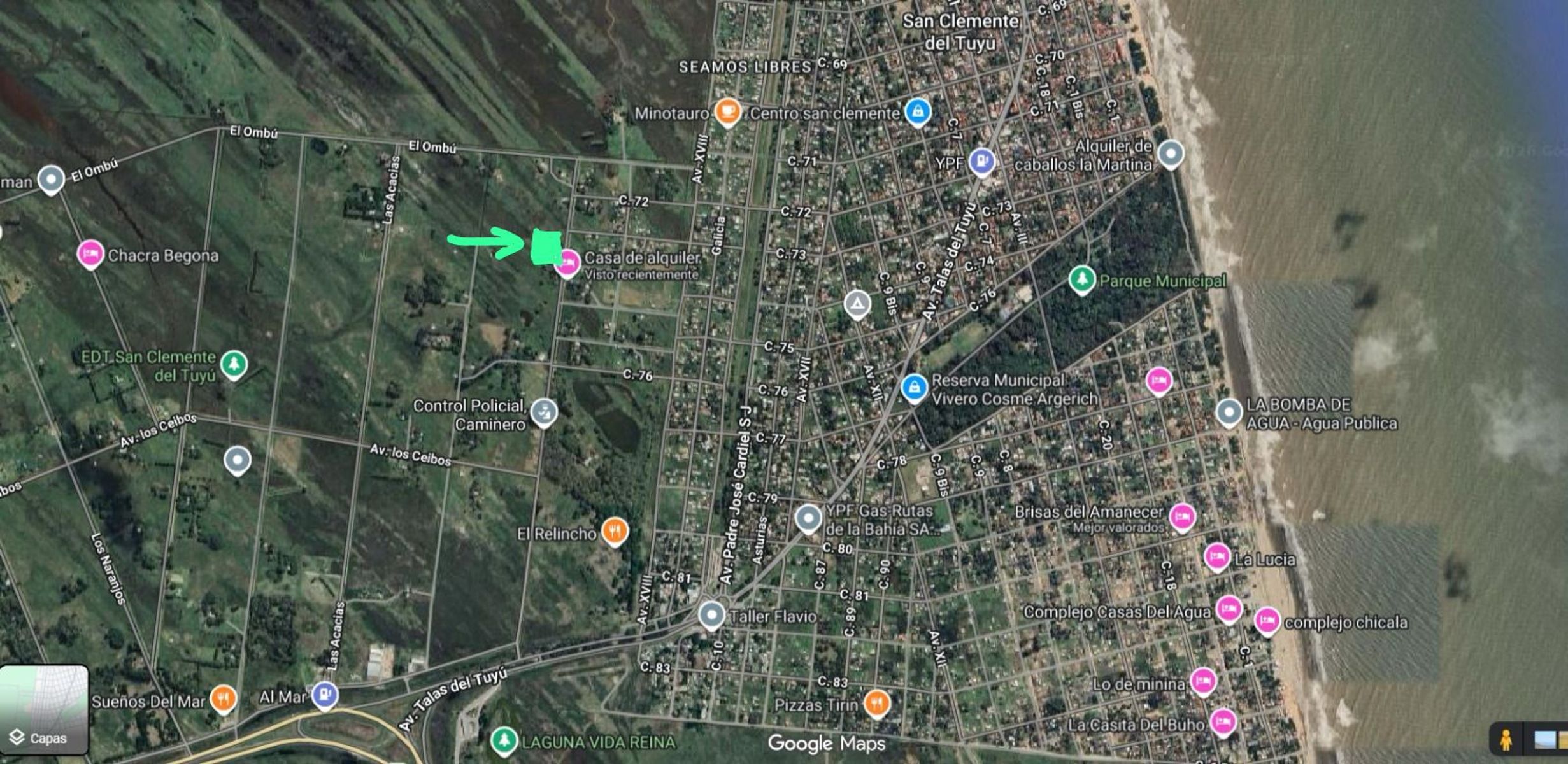 Venta de terreno de 14.000 m2 en San Clemente