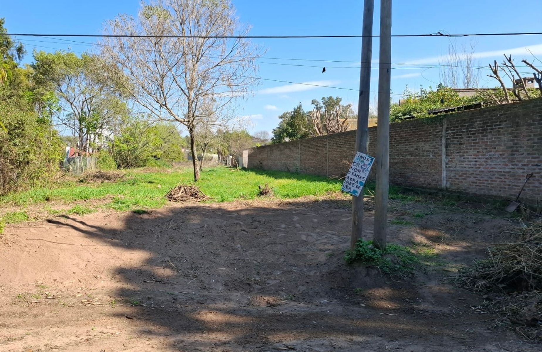 TERRENO EN RINCON NORTE EN EL LÍMITE DE ARROYO LEYES