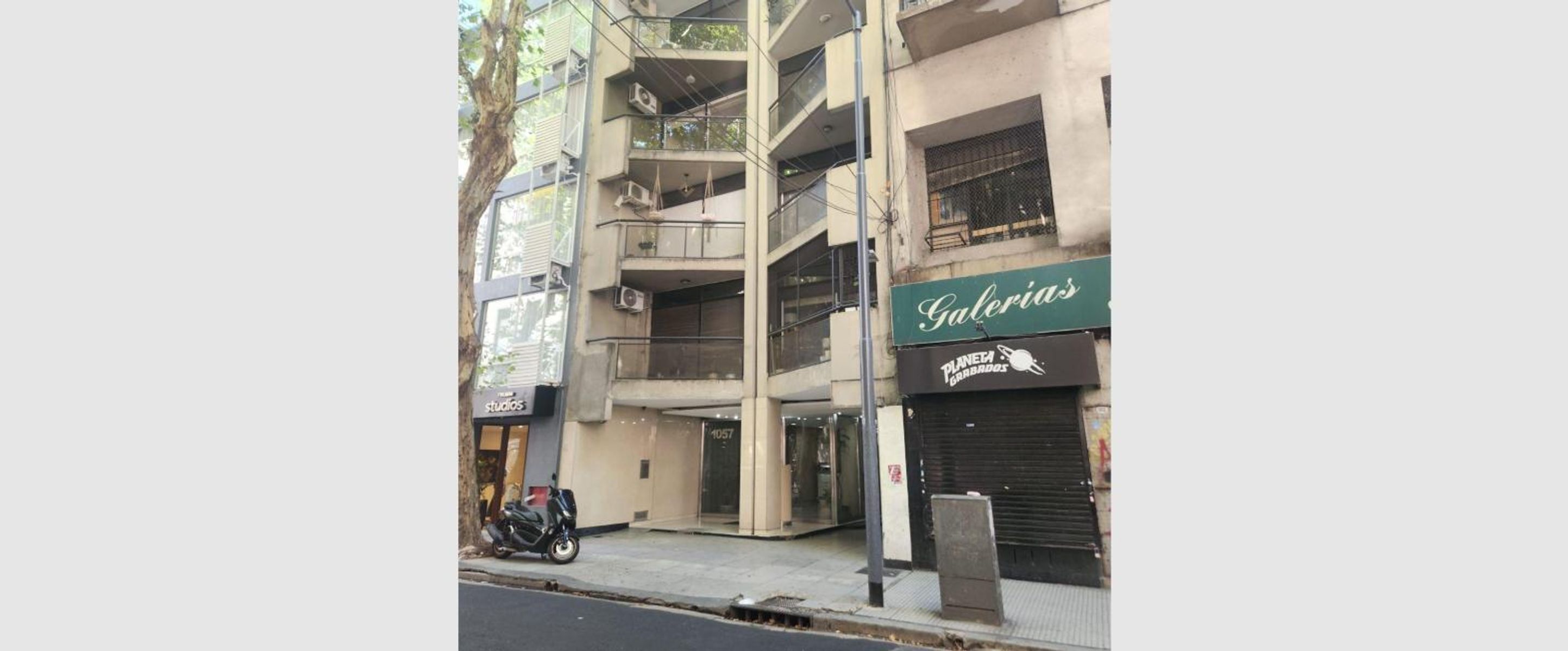 Monoambiente con balcon y amenities - Rodriguez Pena 1000, Recoleta