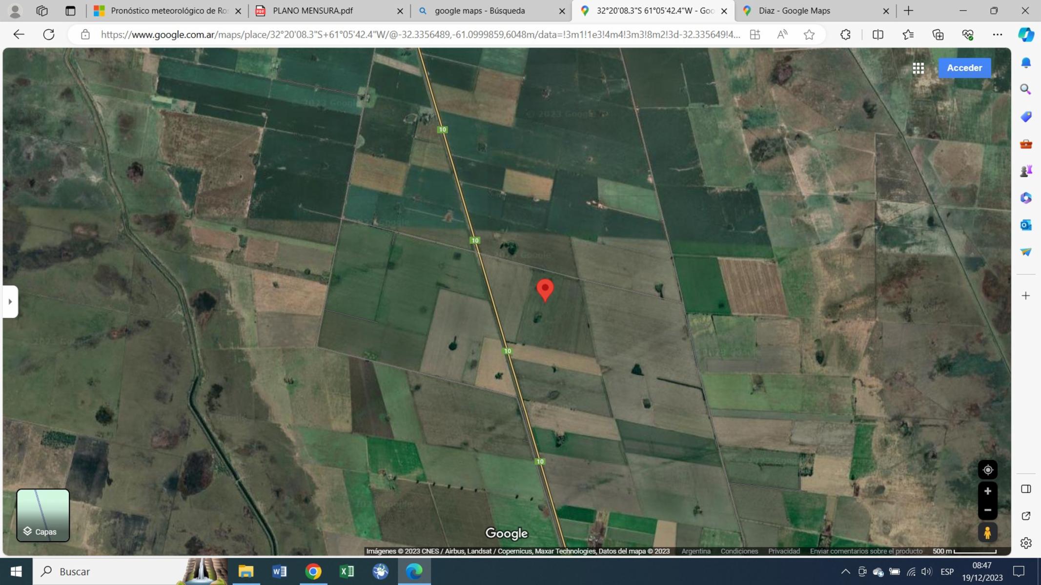 VENDO CAMPO AGRICOLA  EN DIAZ