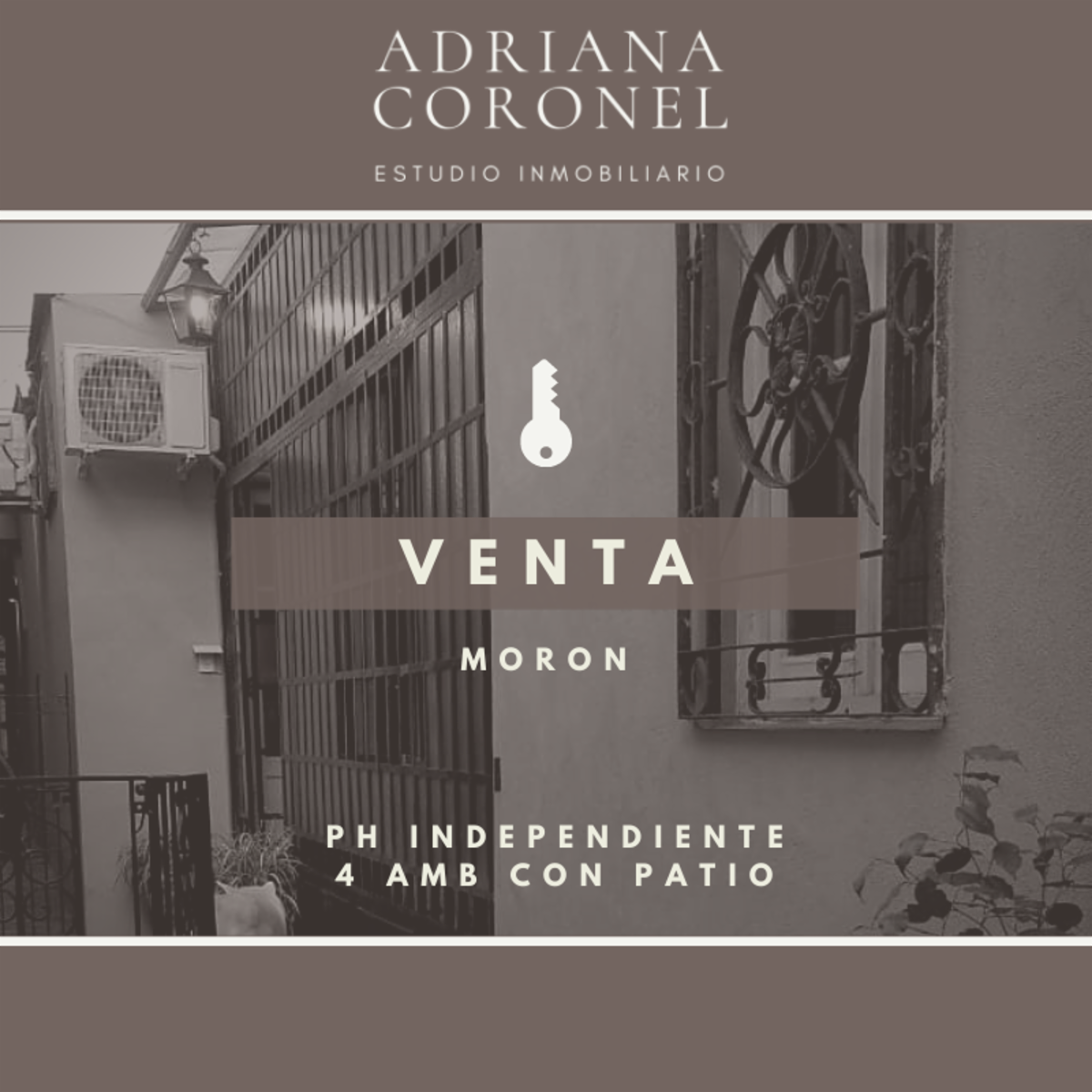 Divino PH retro de 4 amb con patio