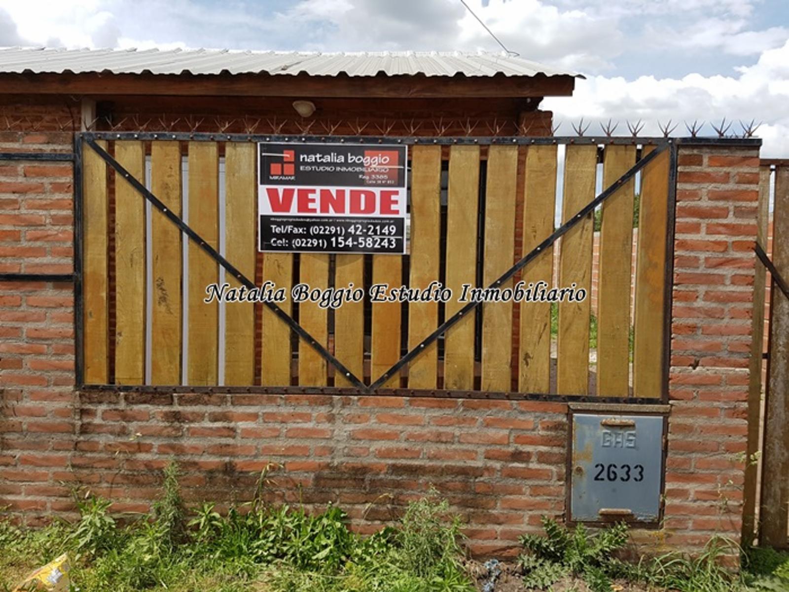 Miramar casa en VENTA de 3 ambientes PREFABRICADA