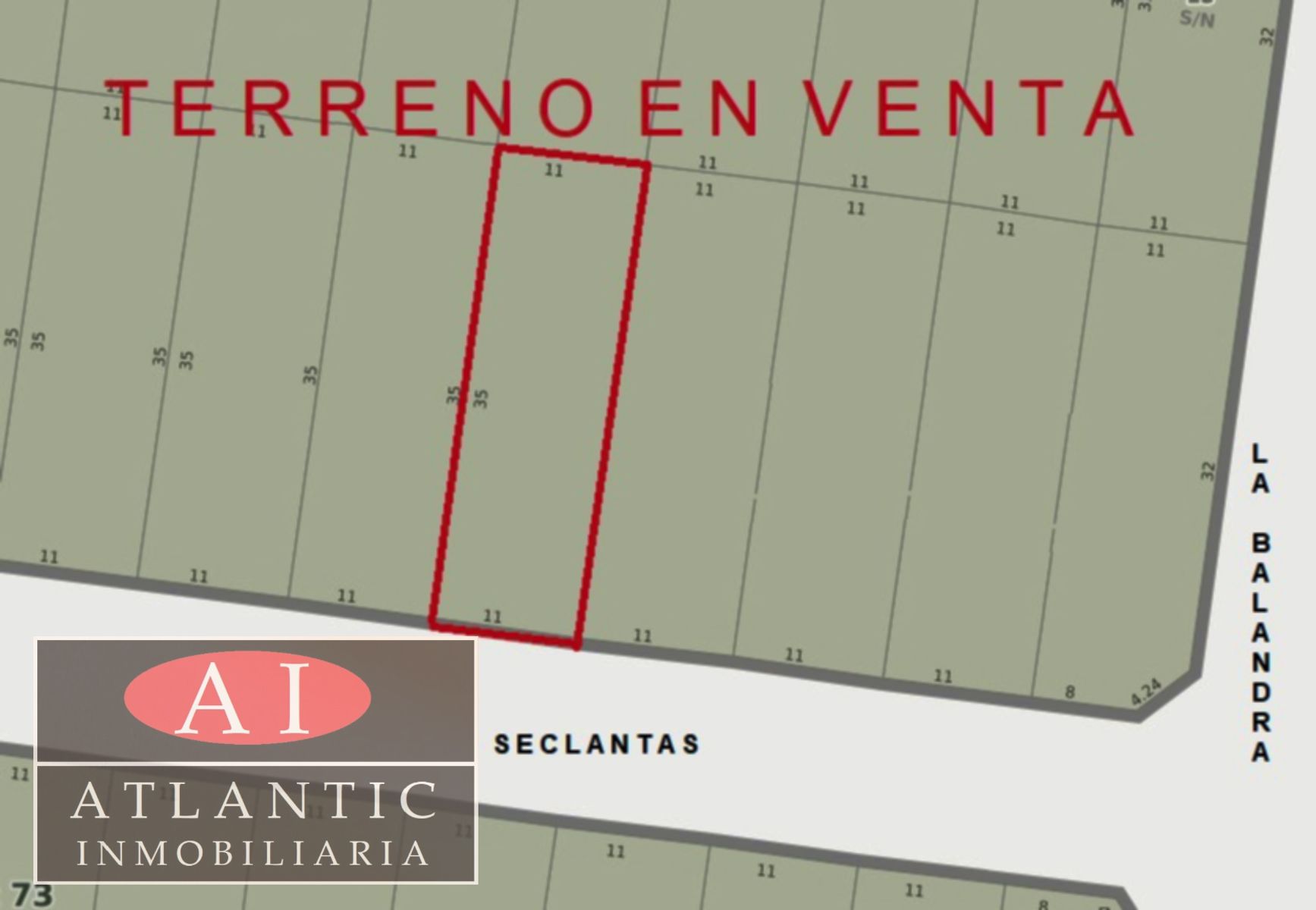 Terreno en Venta en zona Oeste Sauce Grande