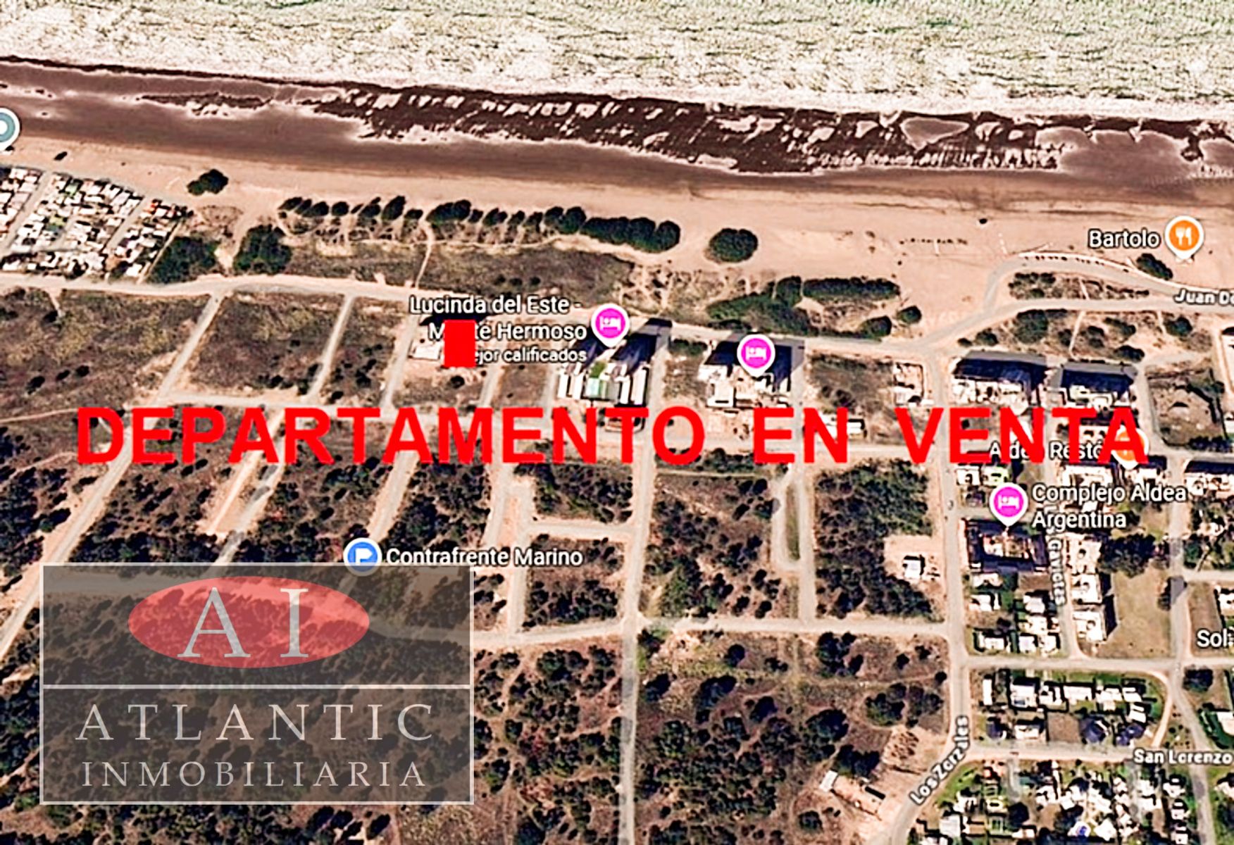 DEPARTAMENTO FUNCIONAL EN VENTA A ESTRENAR FRENTE AL MAR