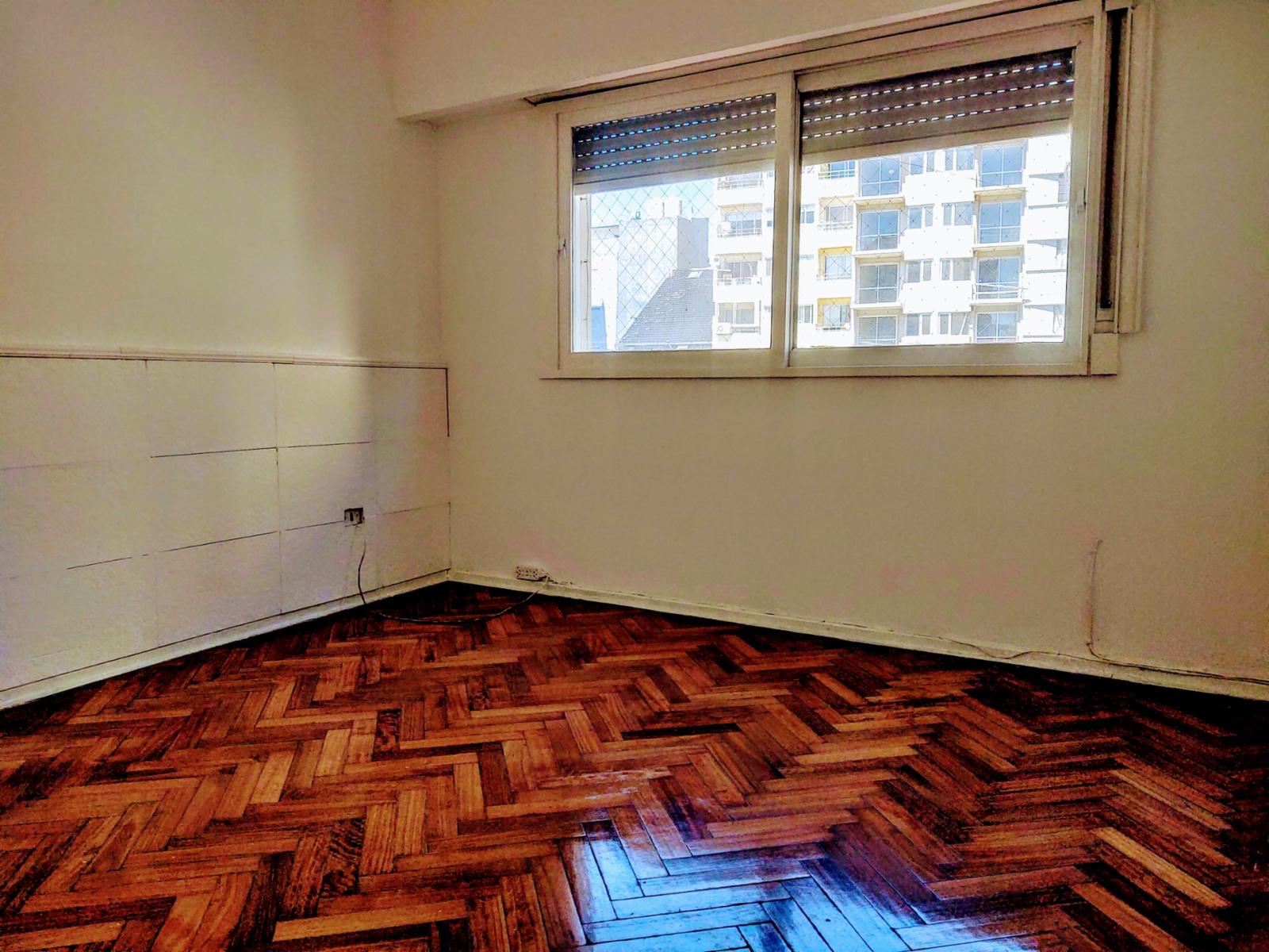 Departamento tres ambientes muy luminoso en excelente ubicación