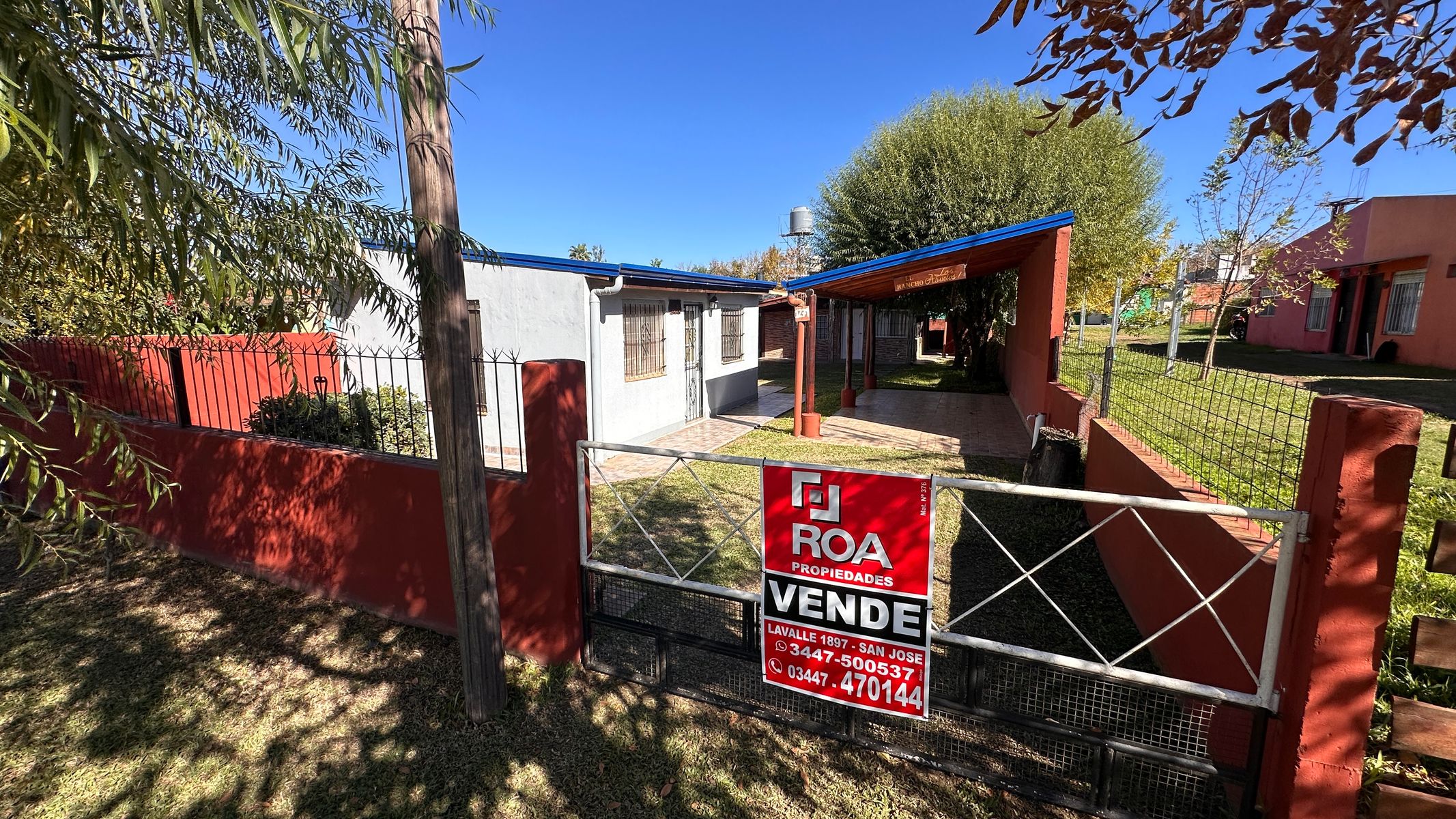 2 casas en venta - San jose - Entre Rios