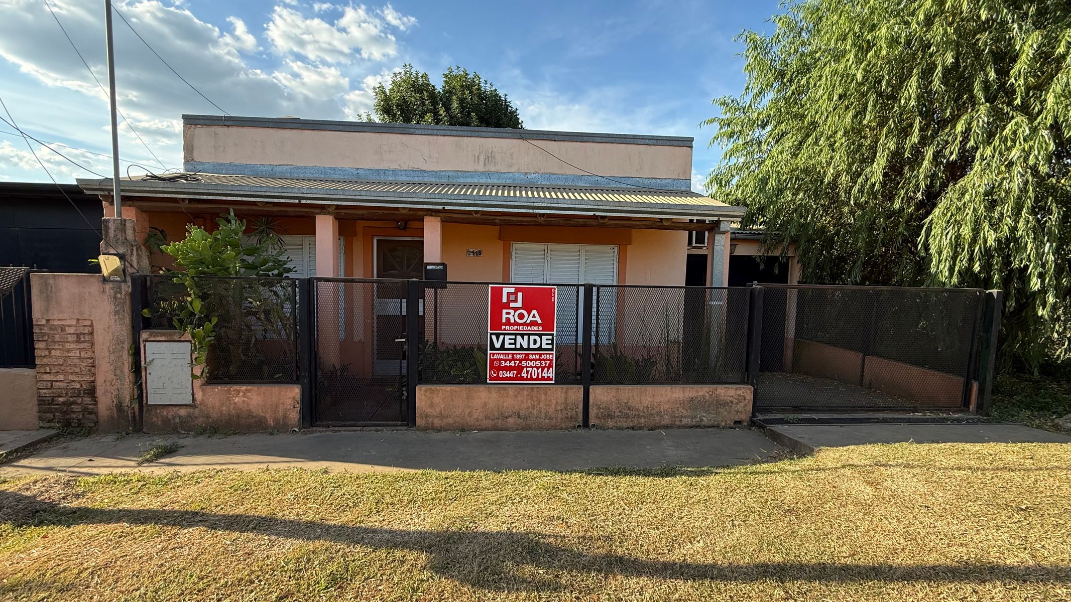 Casa de dos dormitorios - San Jose - Entre Rios