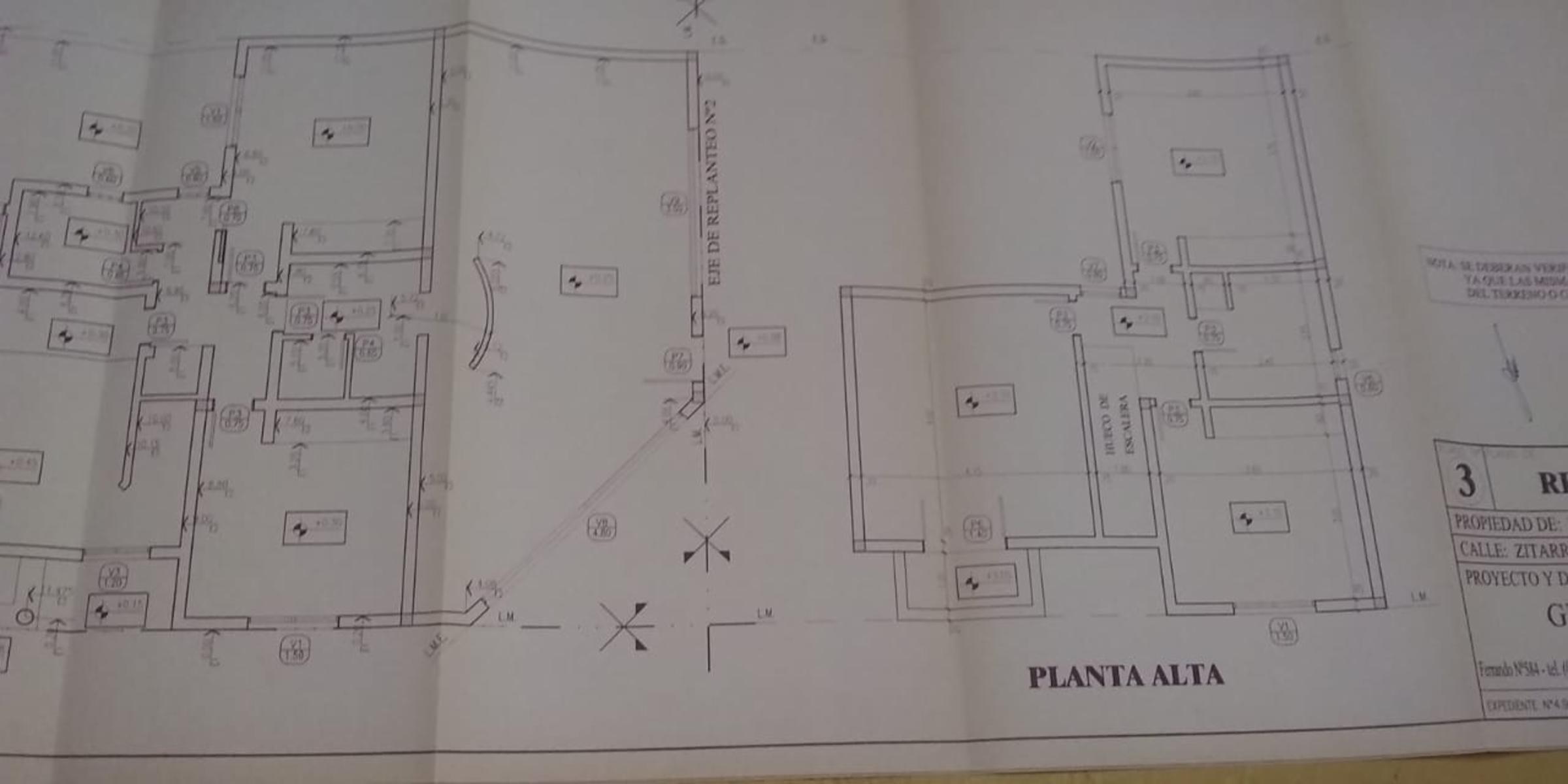 Planos de la propiedad