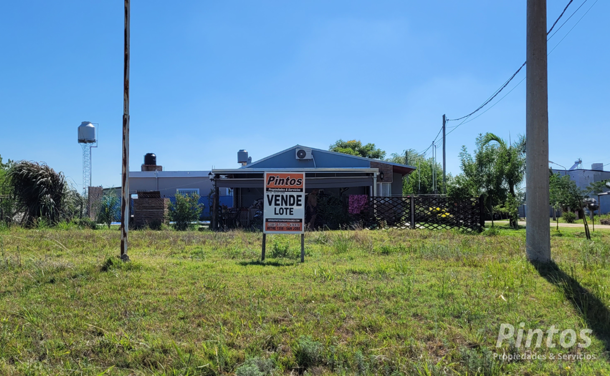 Fracción de Terreno sobre calle Entre Ríos. SAN JOSE