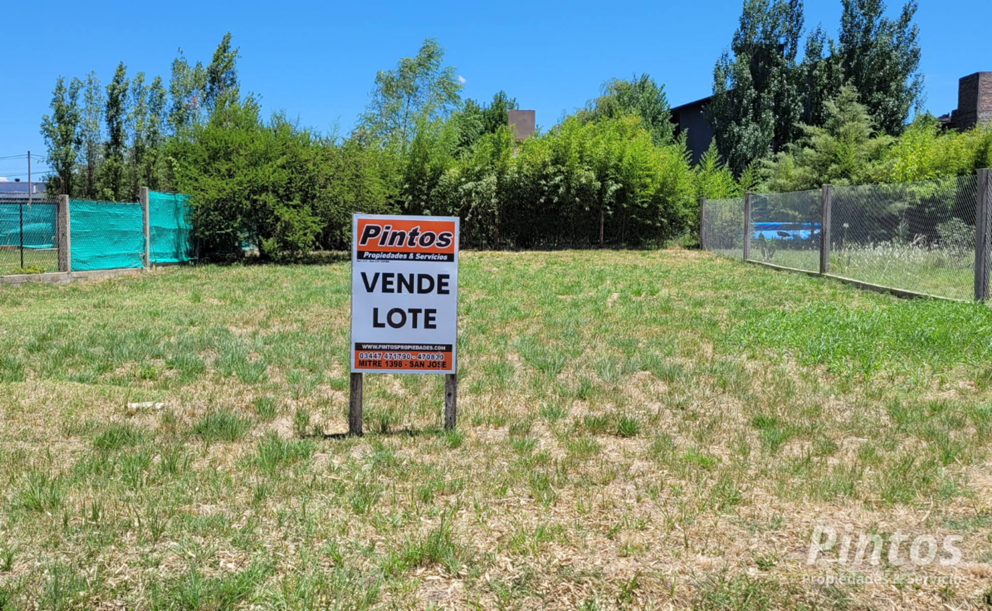Fracción de Terreno sobre calle Celia Pellenc. SAN JOSE.