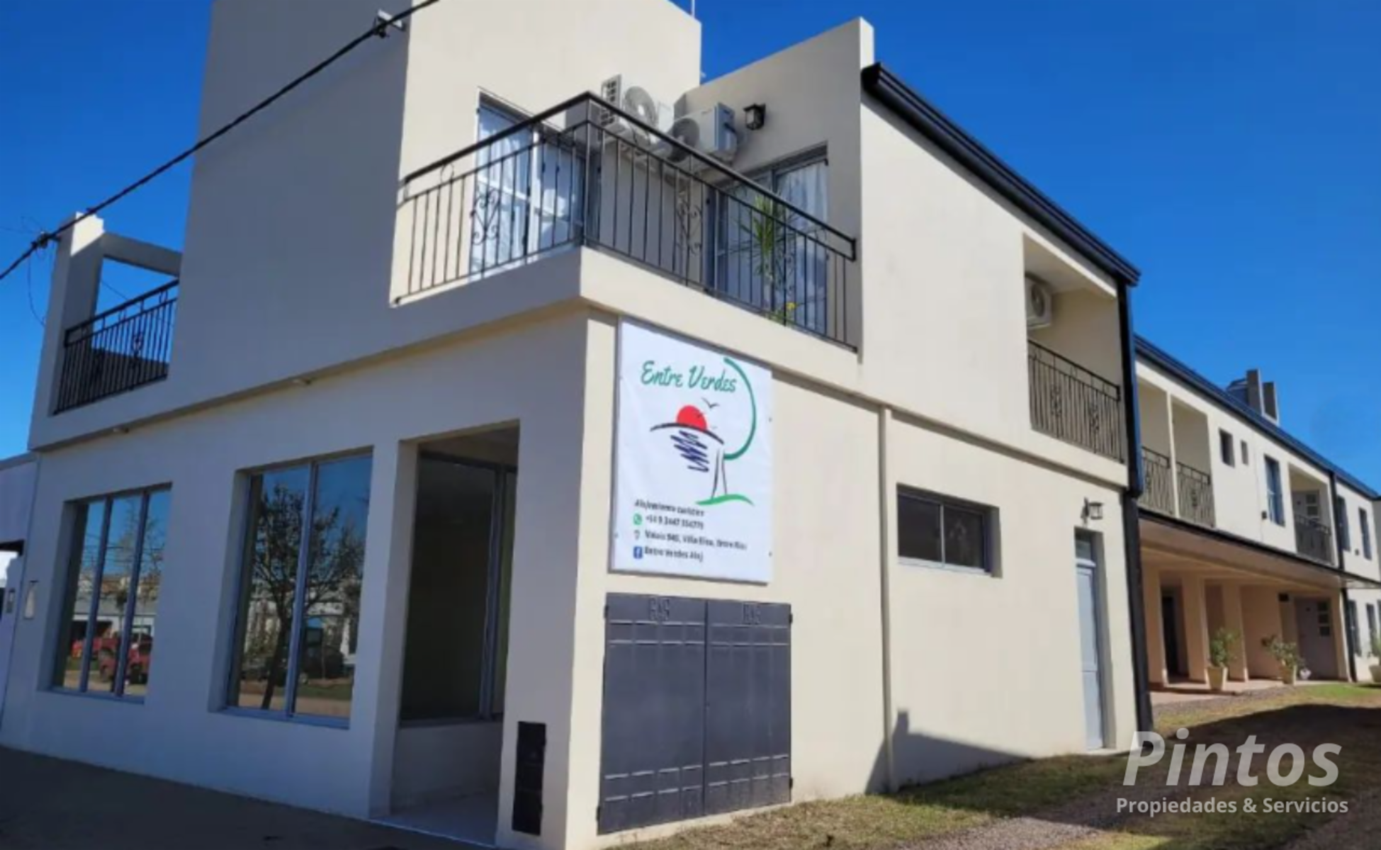 Completo Turistico de 10 unidades y local comercial sobre calle Valais. VILLA ELISA.