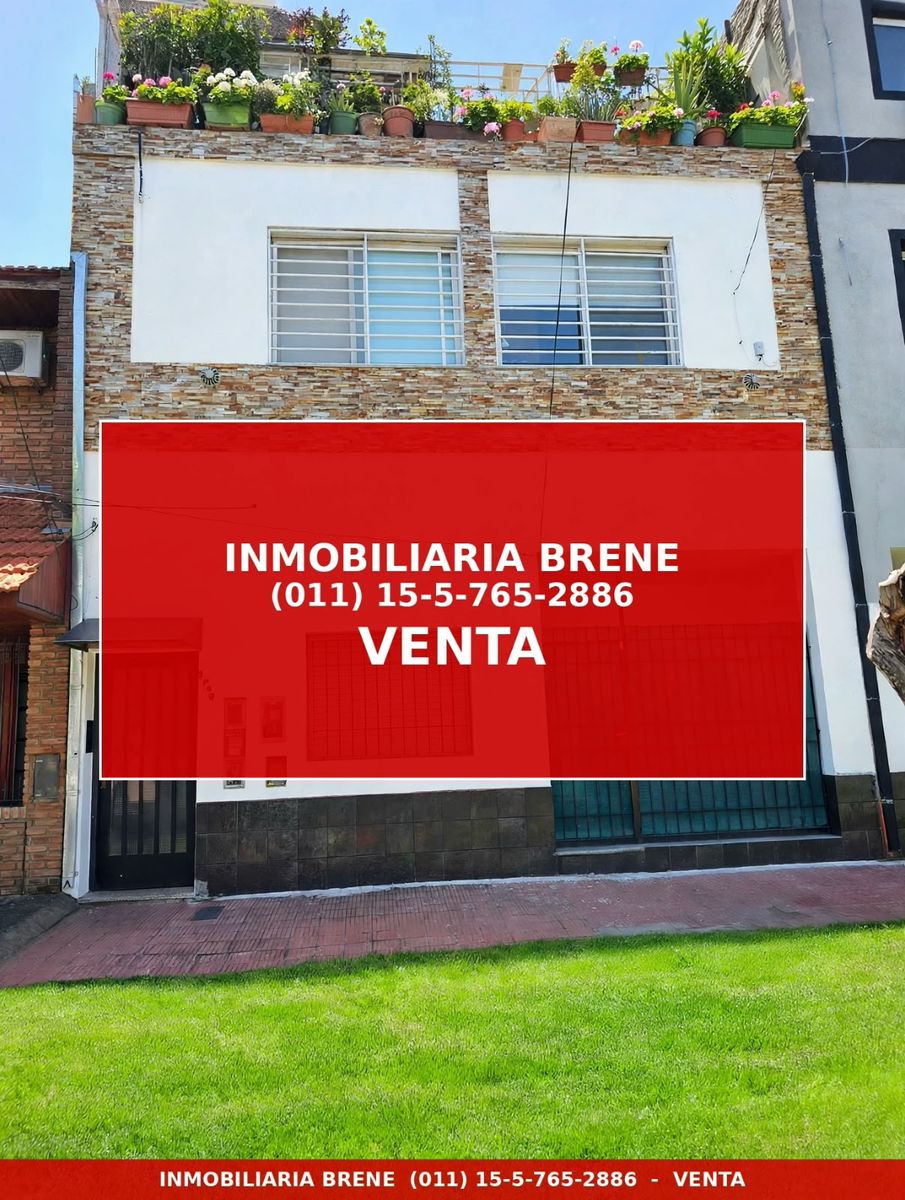 DEPARTAMENTO DOS AMBIENTES PRIMER PISO CON TERRAZA PROPIA