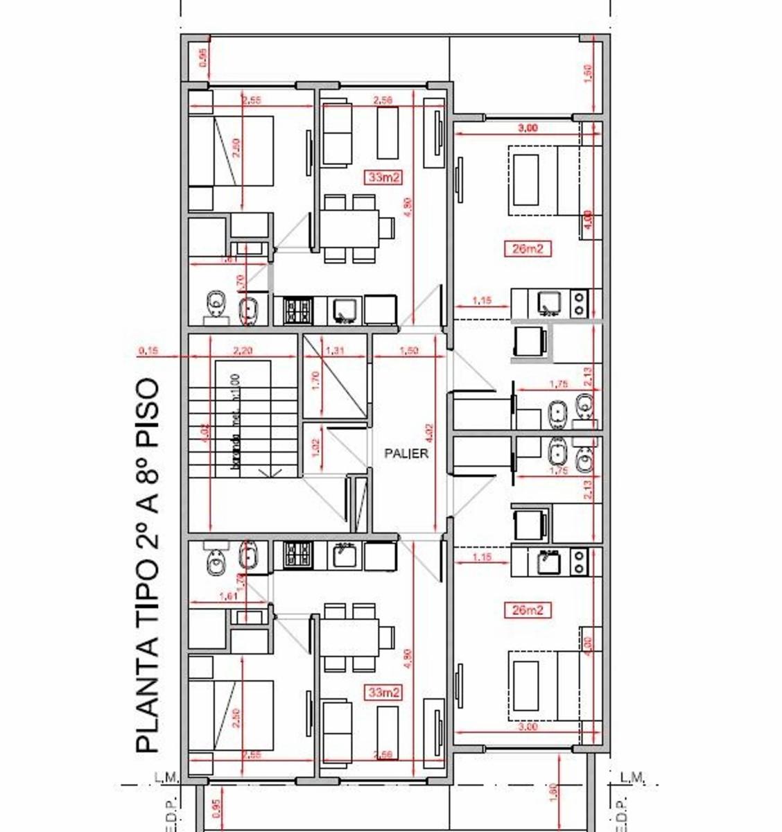Depto en pozo 2 amb con cochera opcional