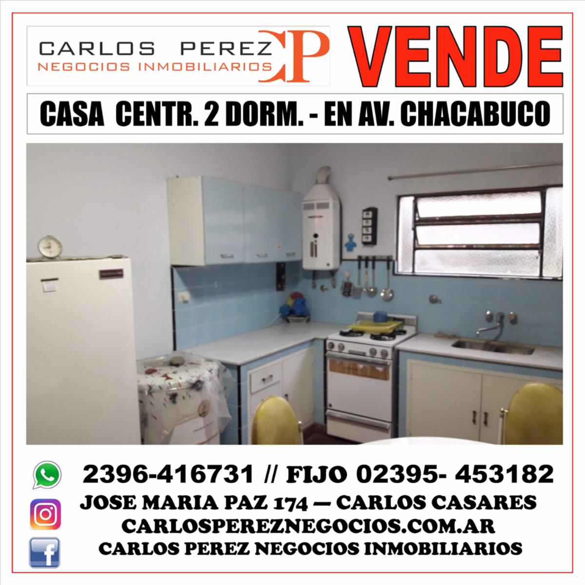 CASA CÉNTRICA EN VENTA EN CHACABUCO E/MAIPU E H. YRIGOYEN