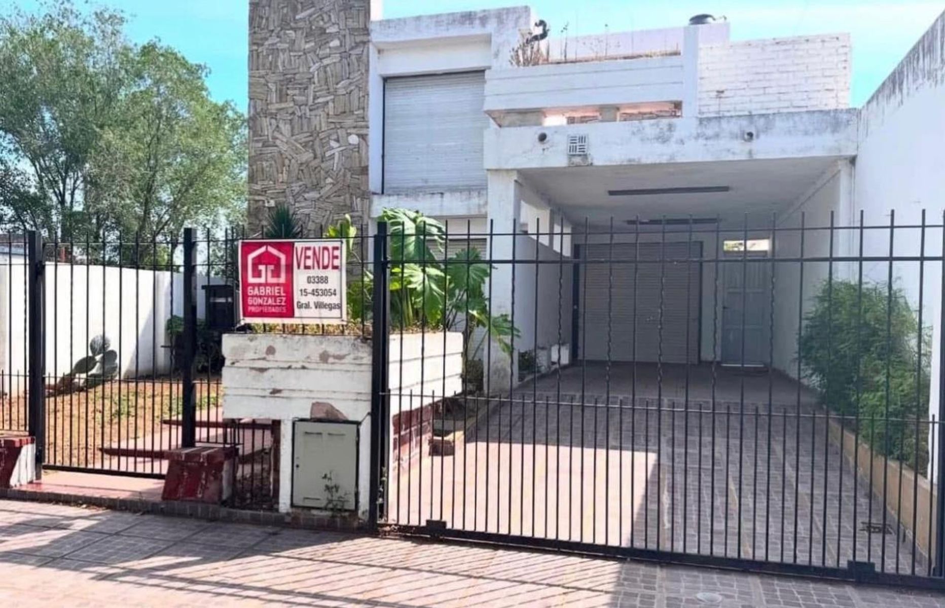 Casa de tres dormitorios.