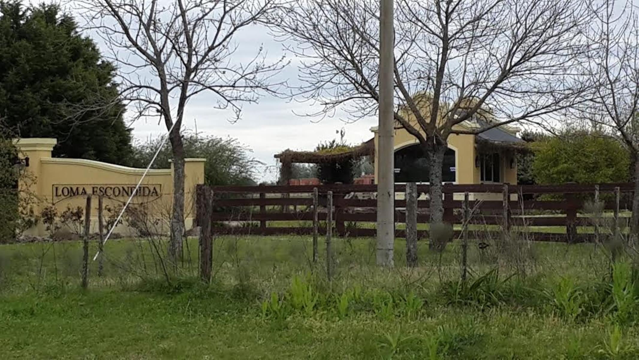 LOTE - BARRIO LOMA ESCONDIDA - OPEN DOOR