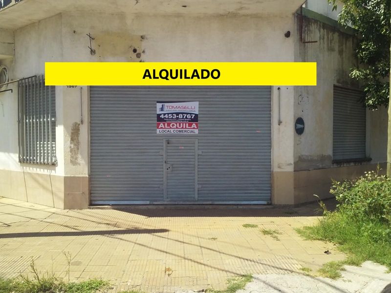 ALQUILER - VILLA MADERO - LOCAL COMERCIAL EN ESQUINA