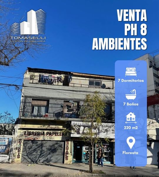 VENTA - PH - INVERSIÓN CON ALTA RENTABILIDAD POTENCIAL -Avda. RIVADAVIA 8600
