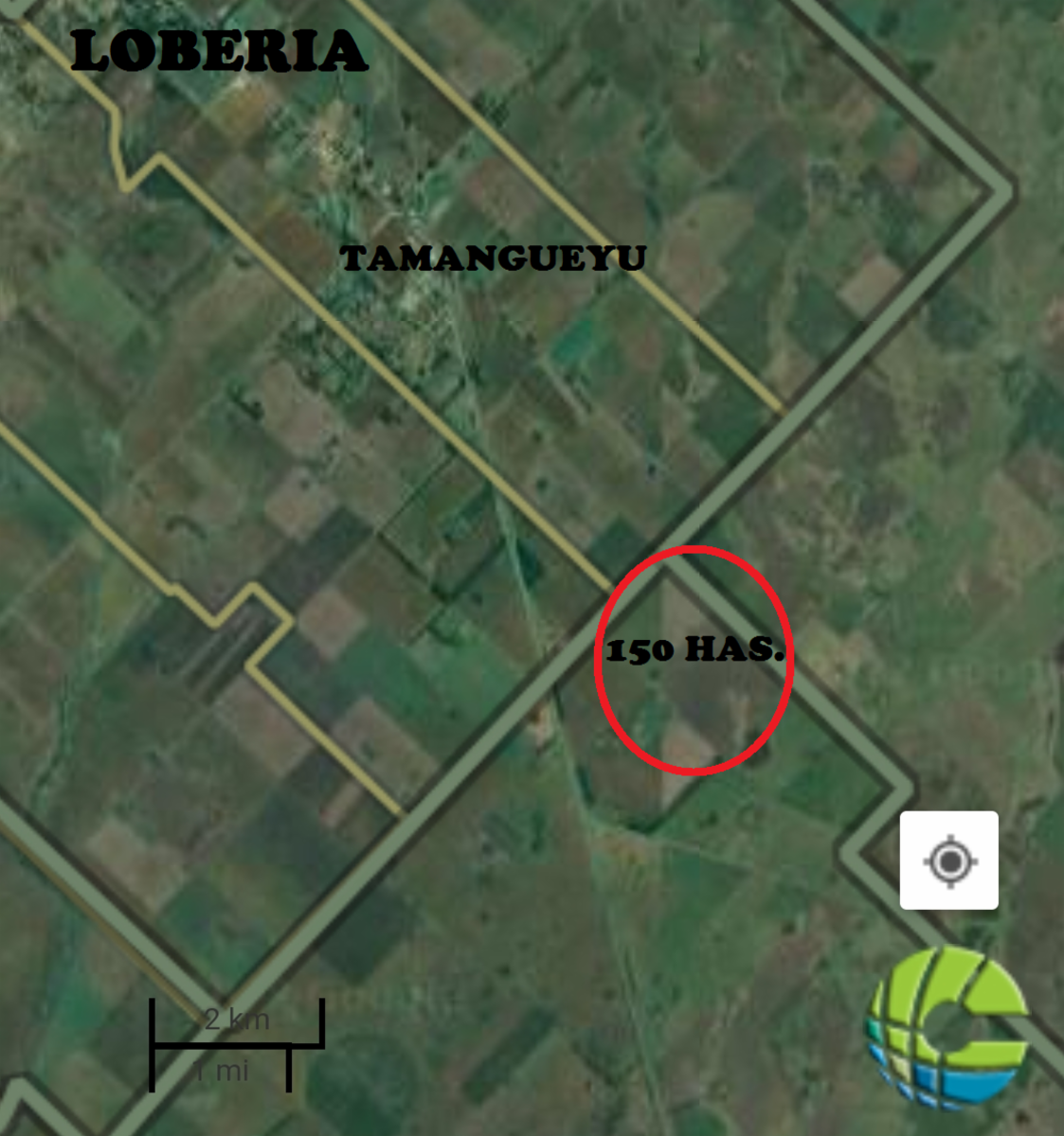 150 HAS. PARTIDO DE LOBERIA. TAMANGUEYU