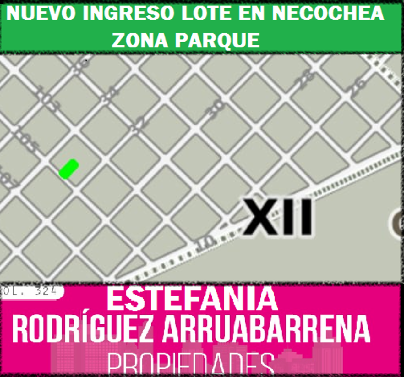 EXCELENTE TERRENO NECOCHEA. ZONA PARQUE 105 s/n