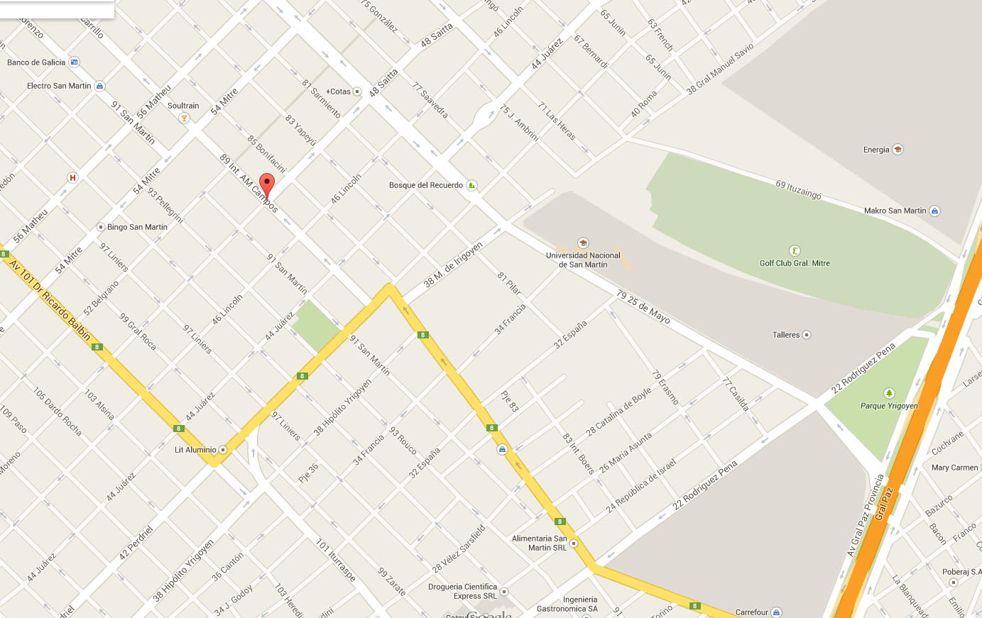 Local Alquiler San Martin