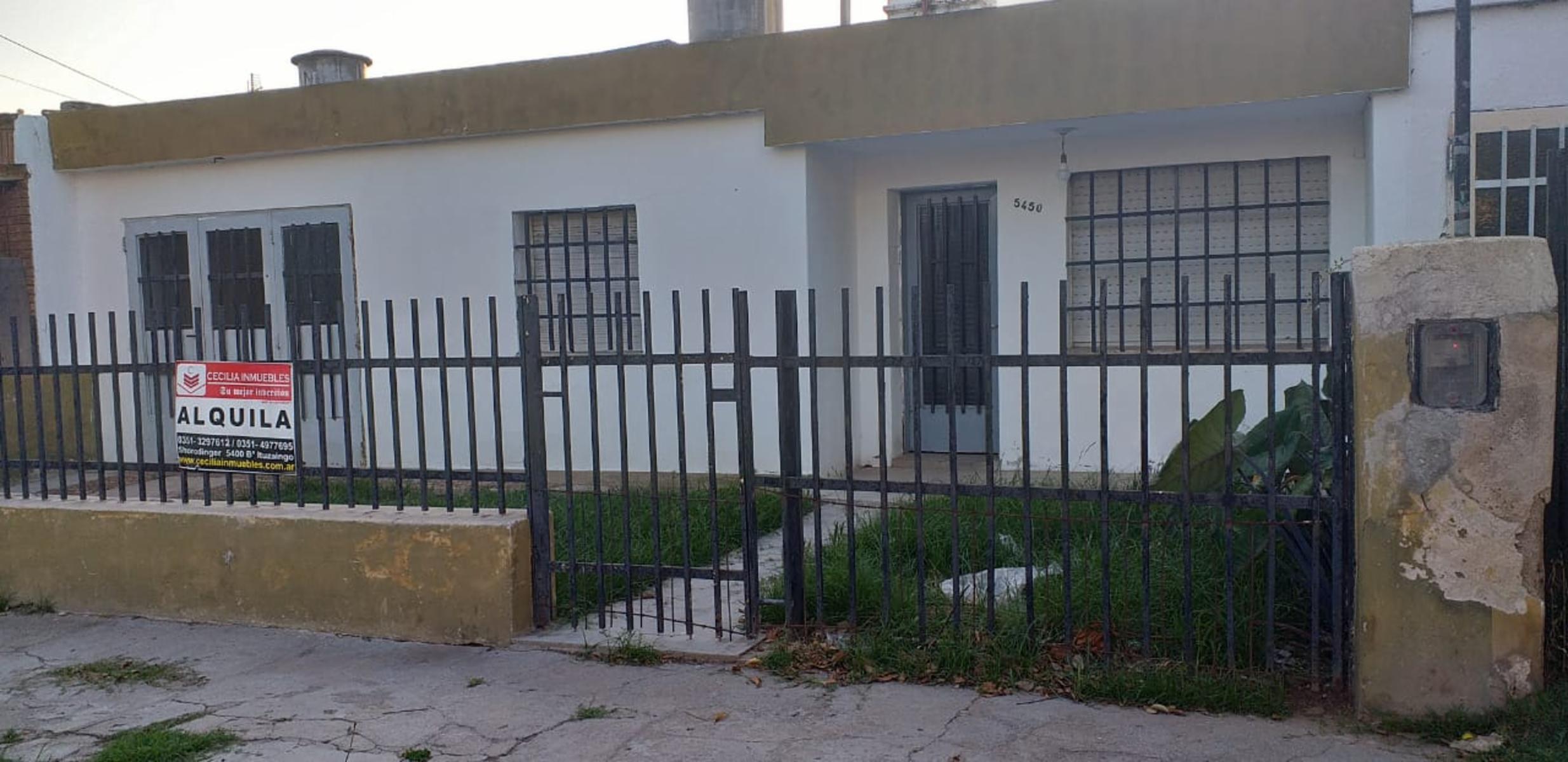 N°REF 1264-HERMOSA CASA EN ALQUILER EN B° ITUZAINGÓ ANEXO.