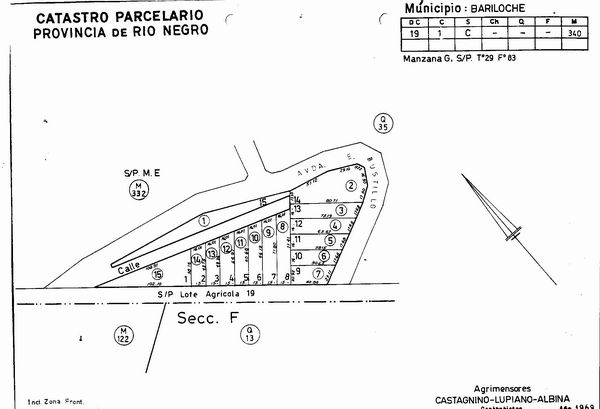 Oportunidad. Amplio lote casi sobre Av. Bustillo, ideal explotación turística