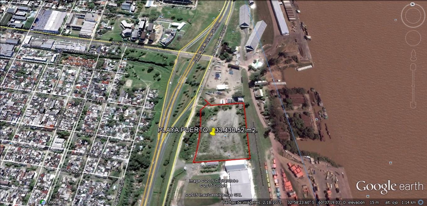 IMPORTANTE PREDIO EN EL PUERTO DE ROSARIO