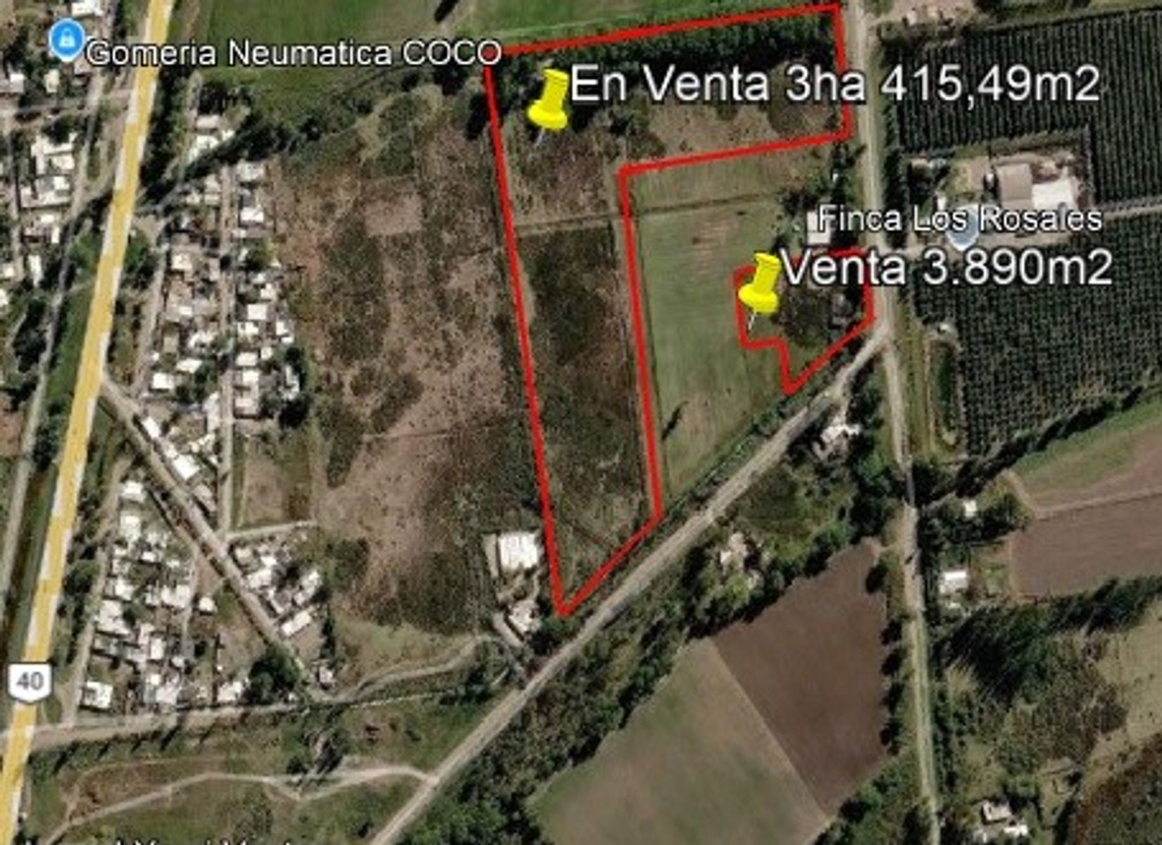 Campo en Venta Tunuyán- Mendoza