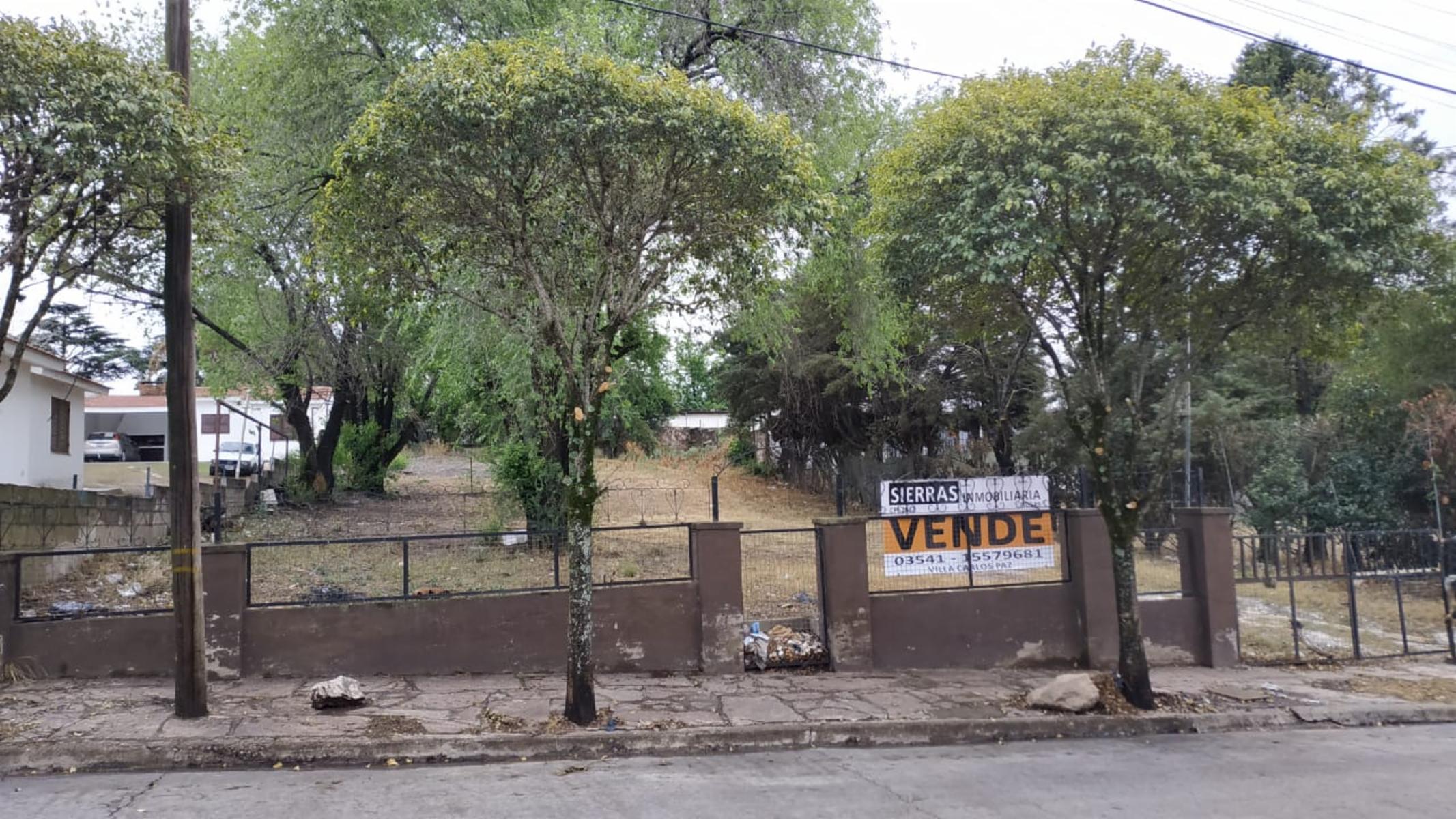 OPORTUNIDAD Excelente Terreno a 400 Mts del Centro Carlos Paz