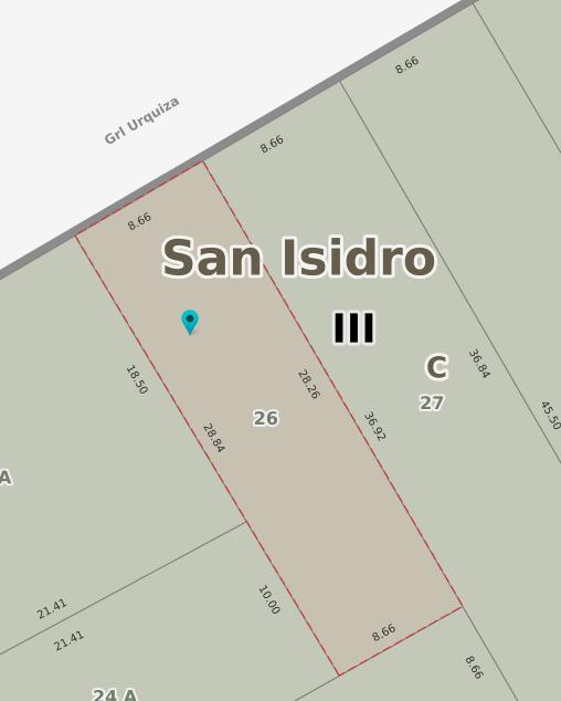 LOTE EN VENTA. OPORTUNIDAD. EXCELENTE UBICACION