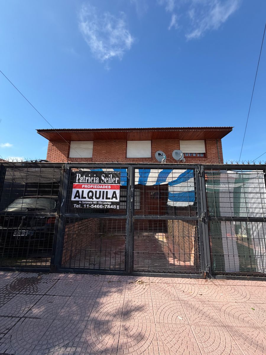 Alquiler duplex 3 ambientes con patio cochera Rafael Castillo