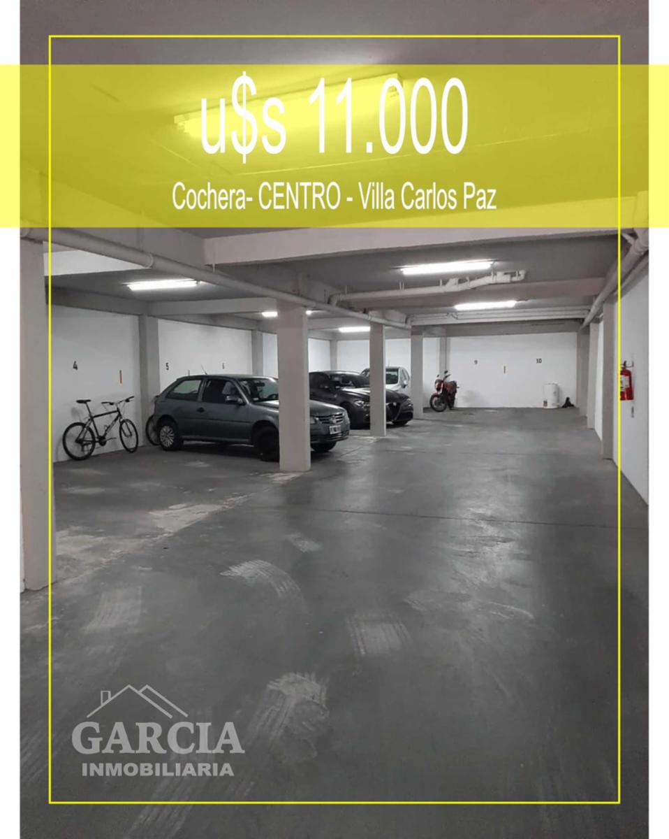 COCHERA  en pleno centro de VILLA CARLOS PAZ..