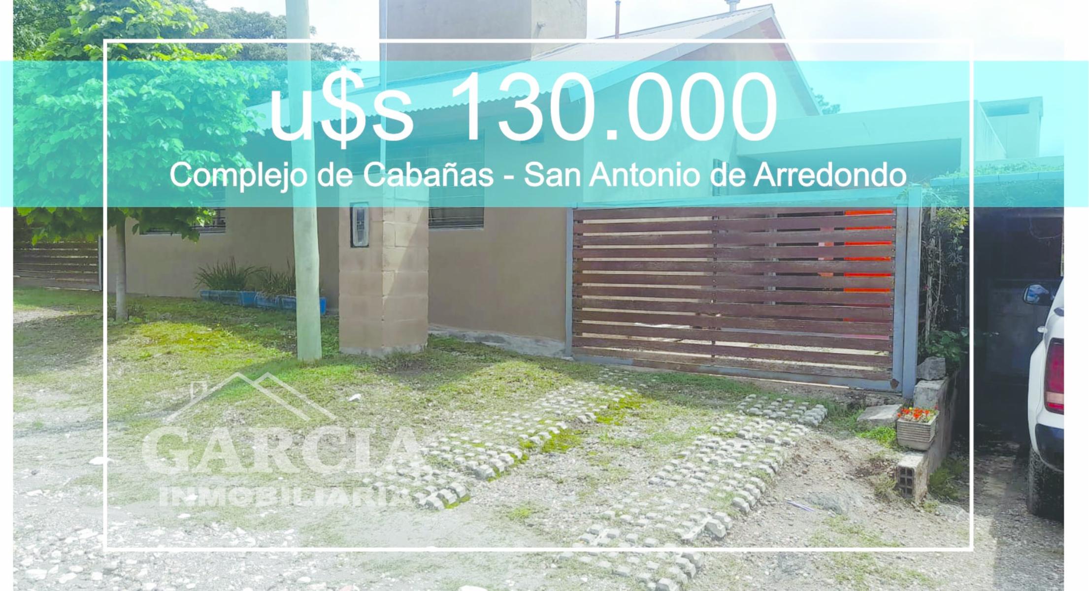 Complejo de Cabañas a la venta - San Antonio de Arredondo