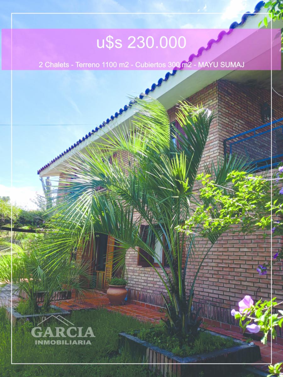 2 CHALETs en MAYU SUMAJ - CORDOBA - con la mejor ubicación