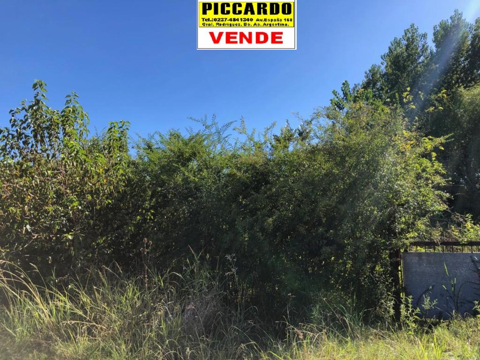 LOTE TERRENO EN VENTA B LOS AROMOS REF. AR58 GRAL. RODRÍGUEZ PICCARDO