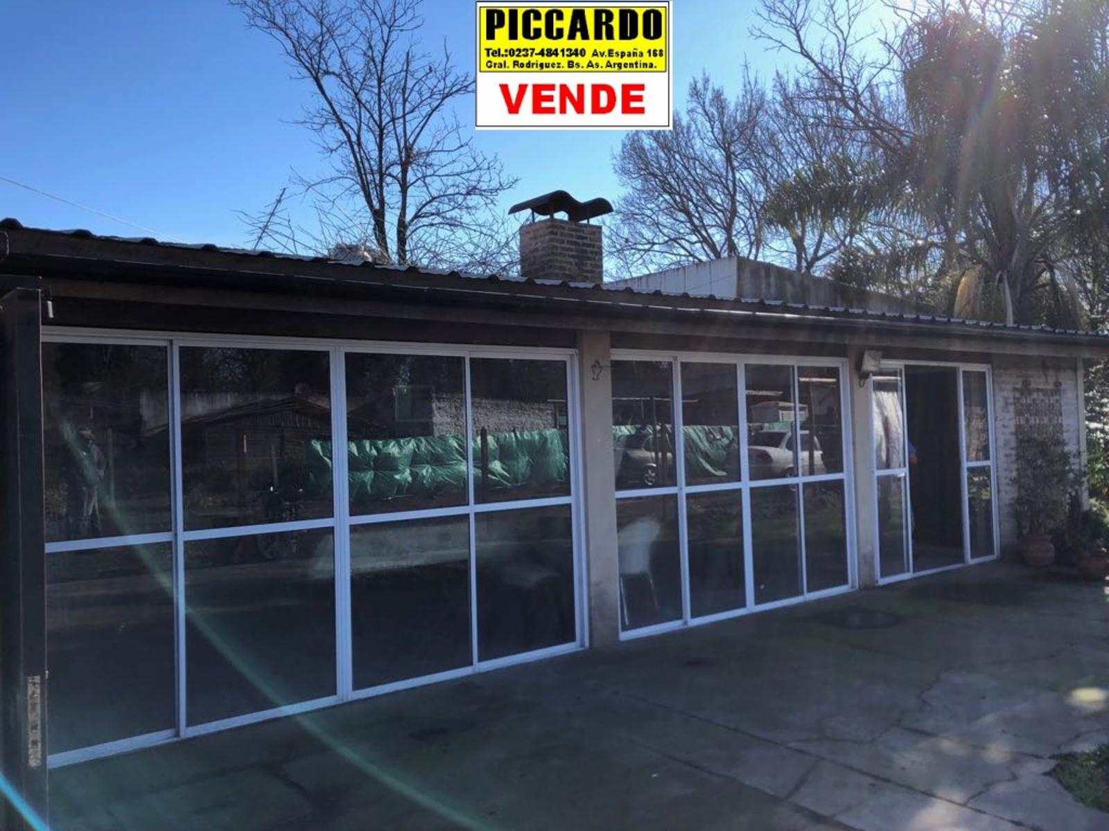 QUINCHO EN VENTA Bº SAN BERNARDO REF. BR51 GRAL. RODRÍGUEZ PICCARDO.