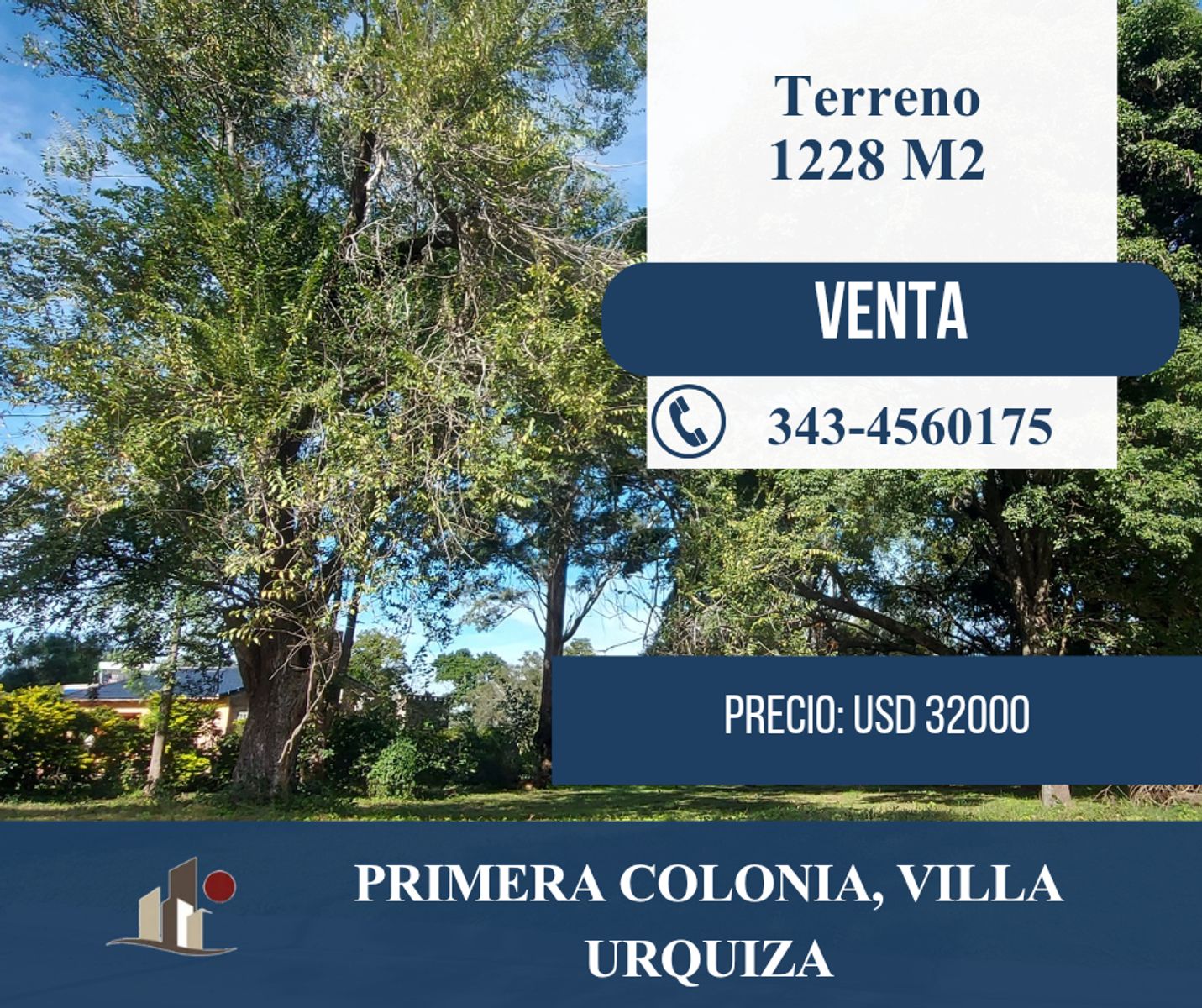 Hermoso Terreno en venta, Villa Urquiza, Entre Ríos