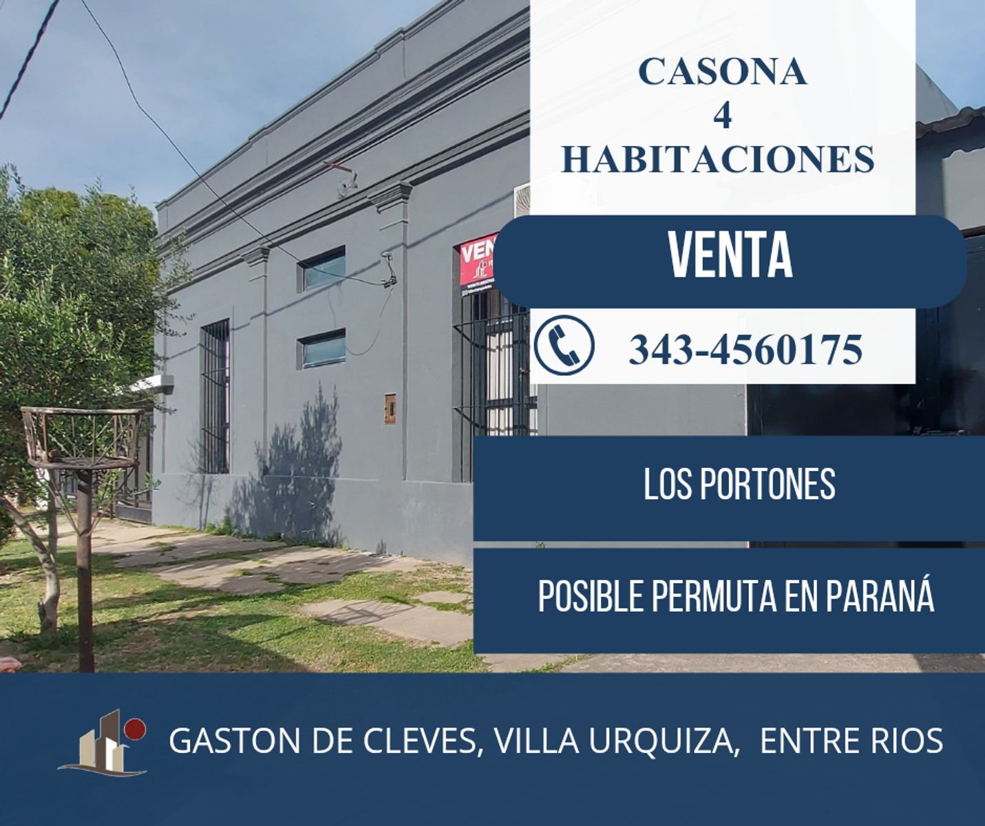 Se vende hermosa casona en Villa Urquiza, Entre Ríos