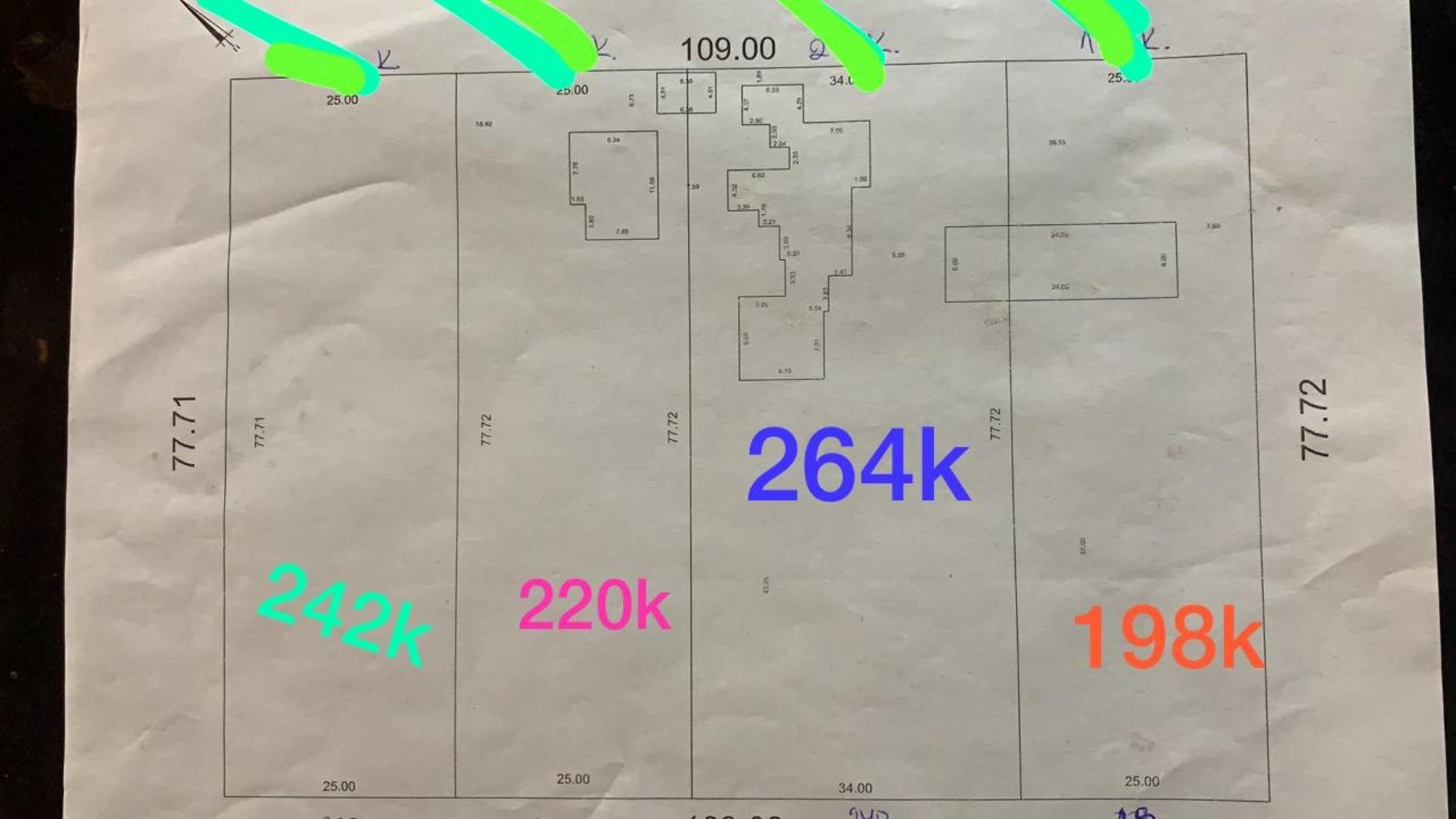 Planos de la propiedad