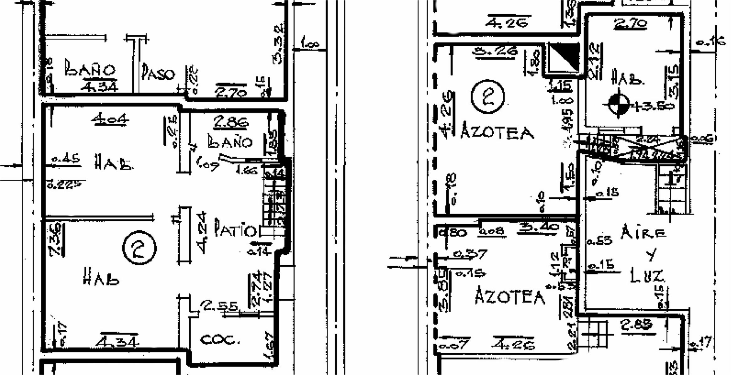 Planos de la propiedad