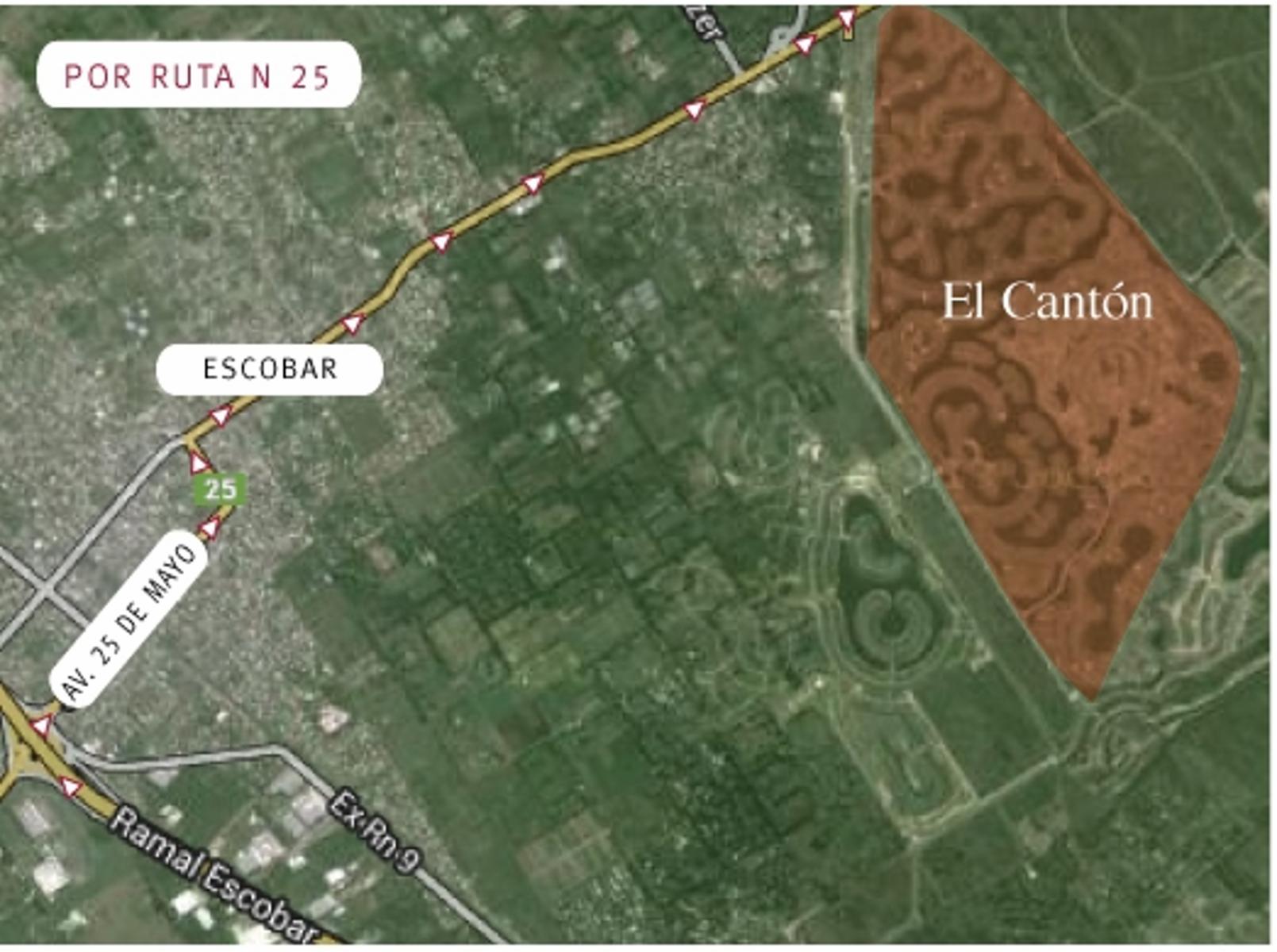 SE VENDE LOTE  850M2 EN BARRIO EL CANTON ESCOBAR (BARRIO GOLF)